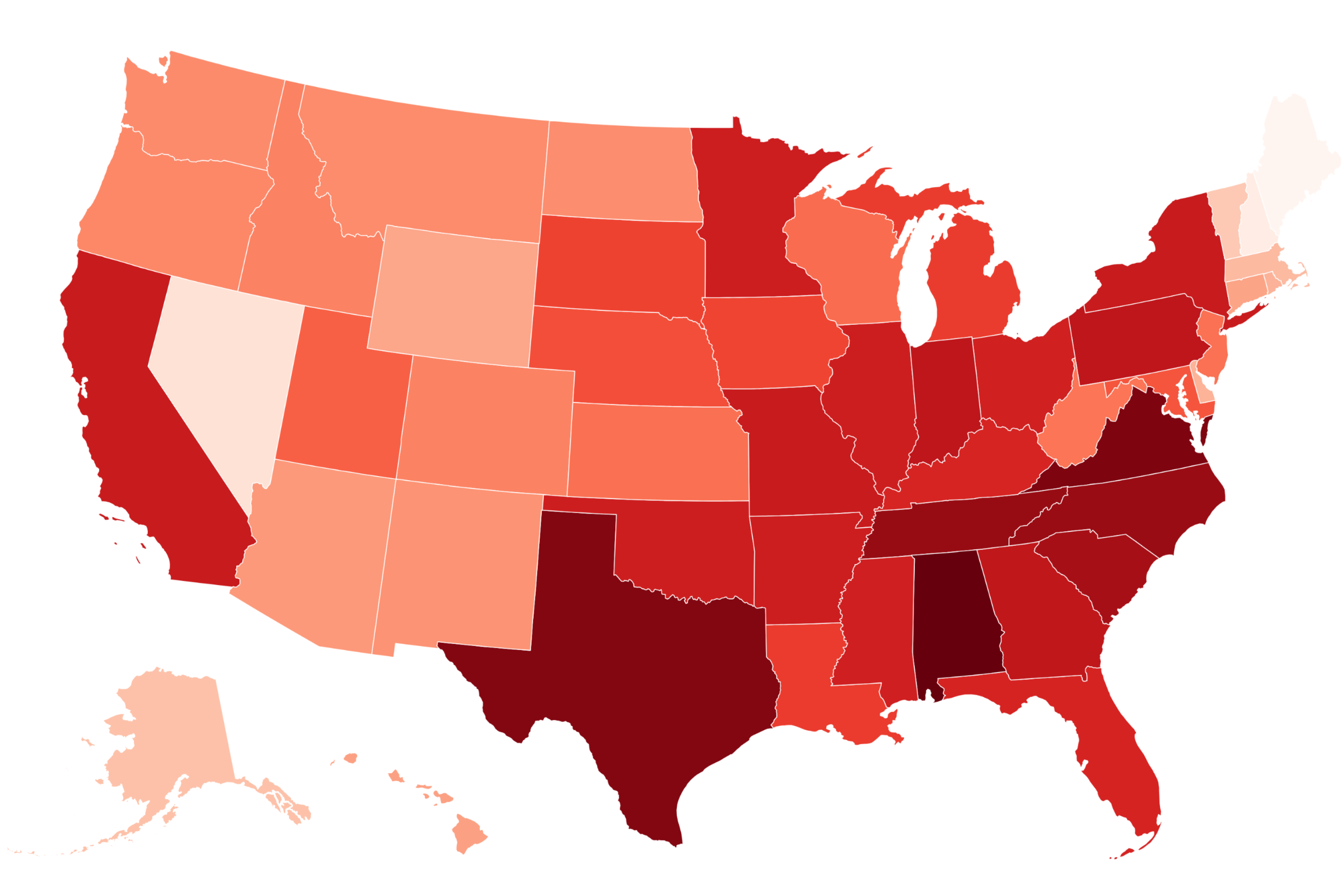 Map Shows the Most Religious US States