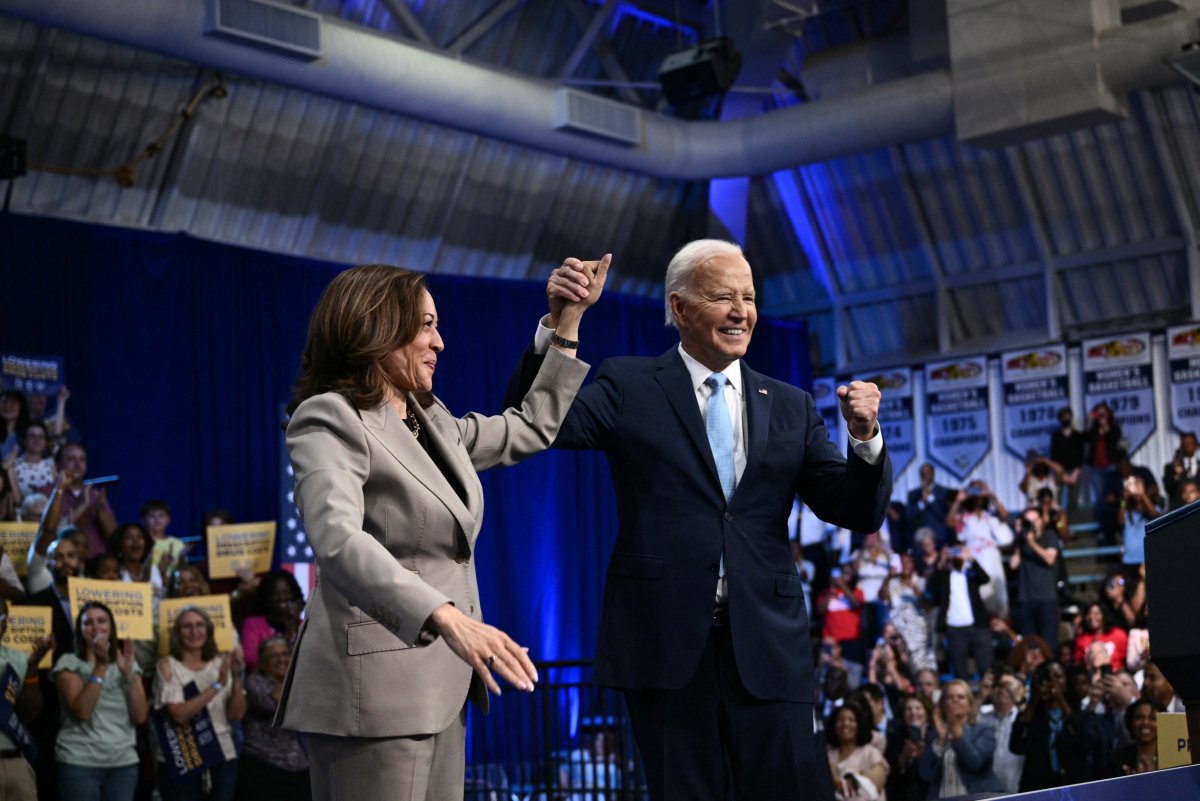 Biden and Harris in Maryland