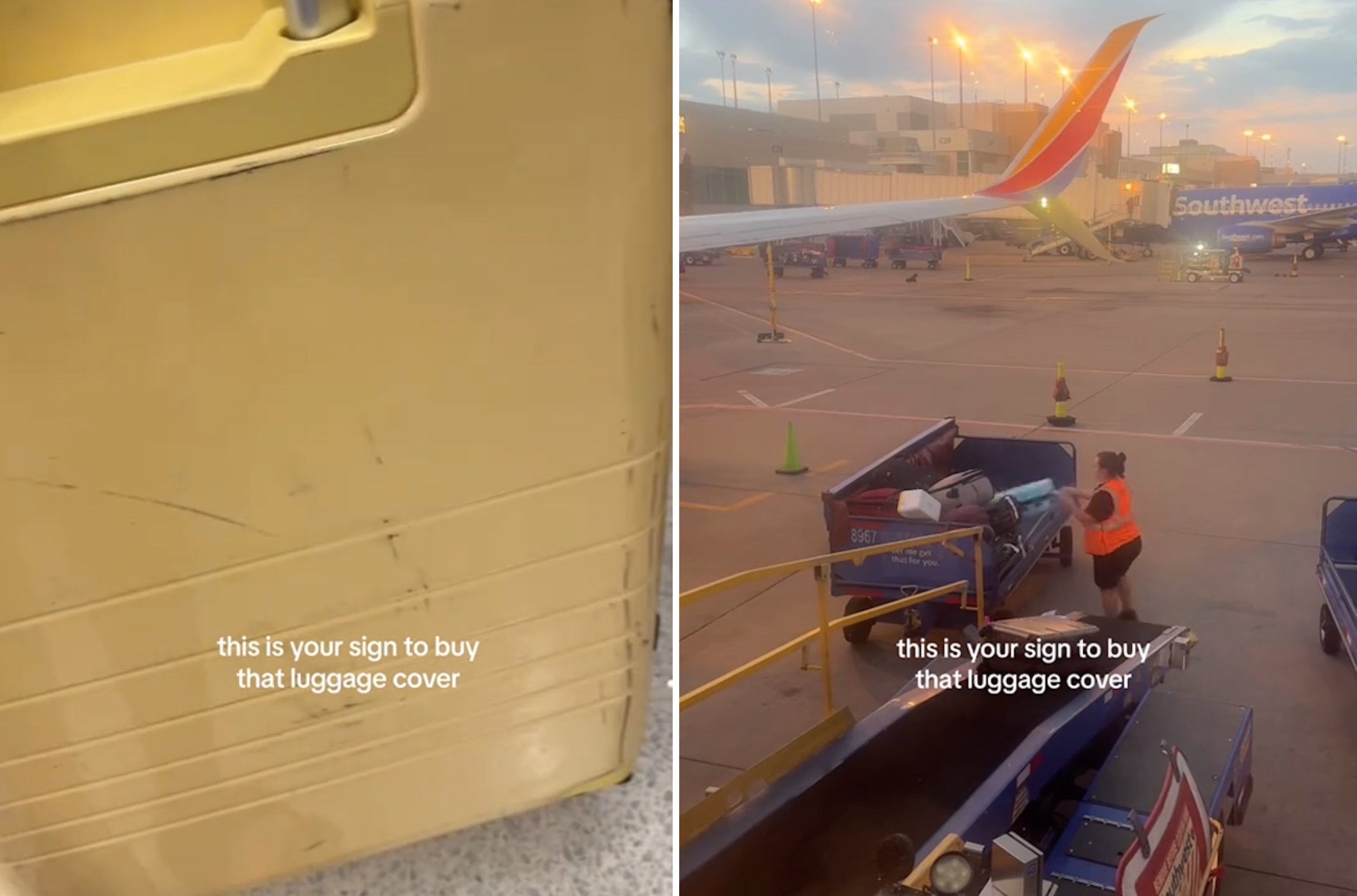 Passenger horrified when he learns how airport staff handle their luggage