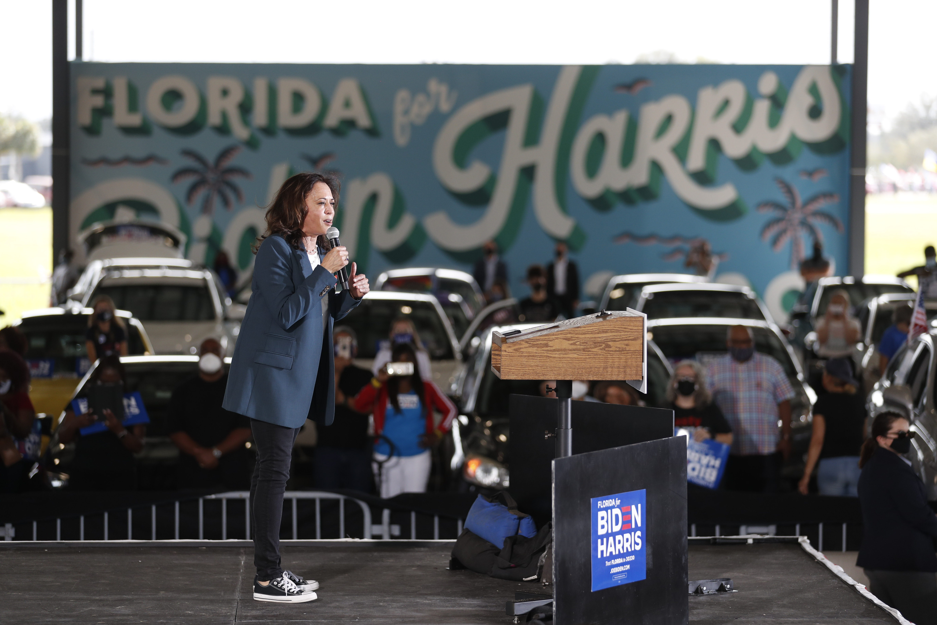 Could Kamala Harris turn Florida blue?