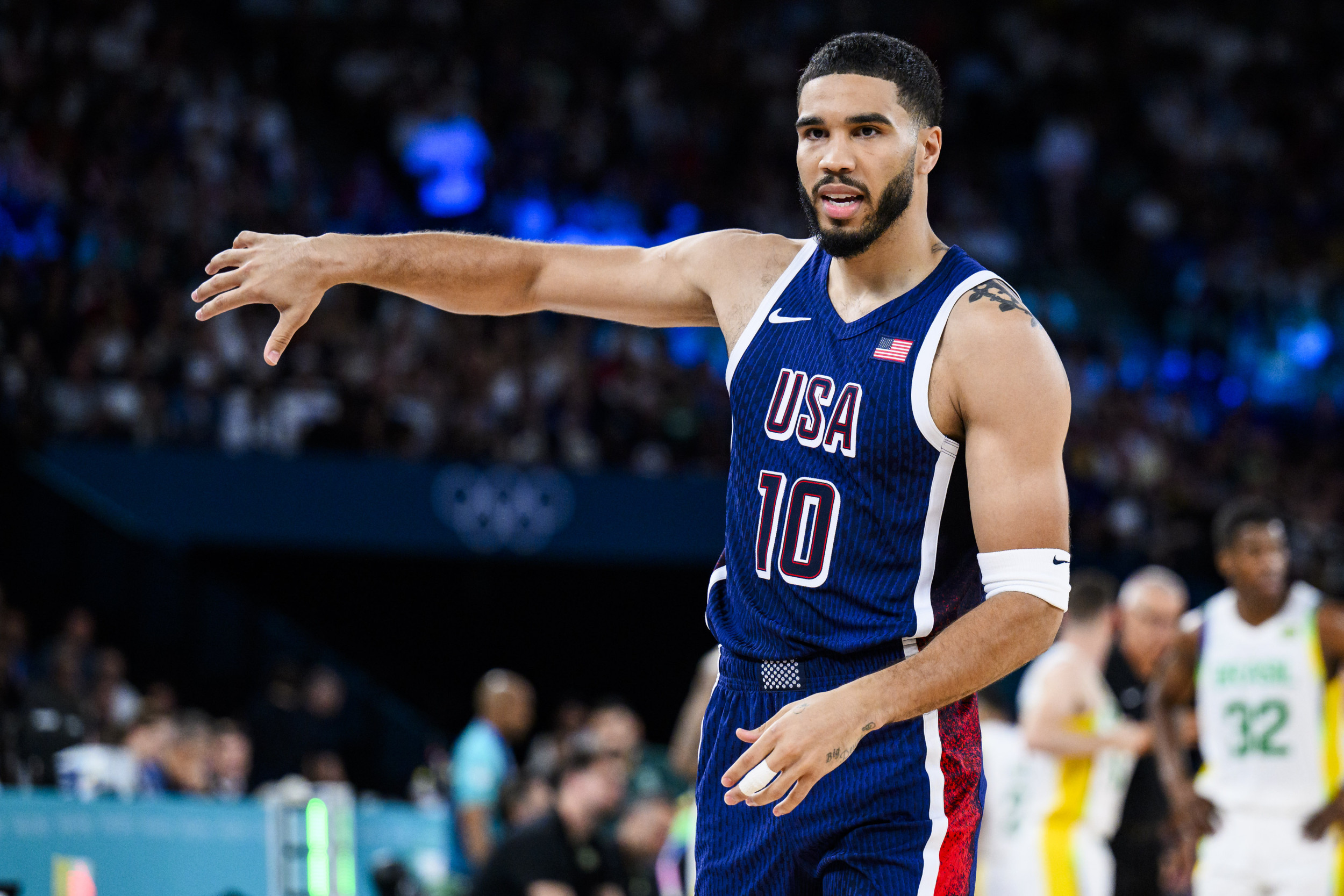 Carmelo Anthony Praises Jayson Tatum for His Inspiring Resilience at the 2024 Olympics