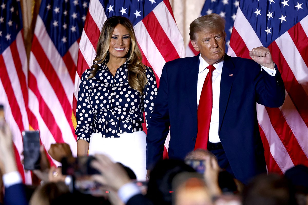 Donald and Melania Trump