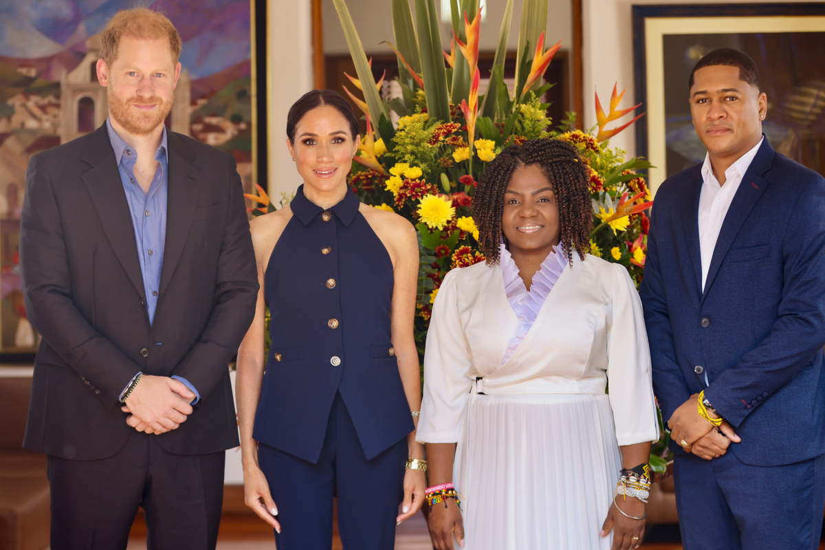 Meghan Markle Colombia Fashion Day 1