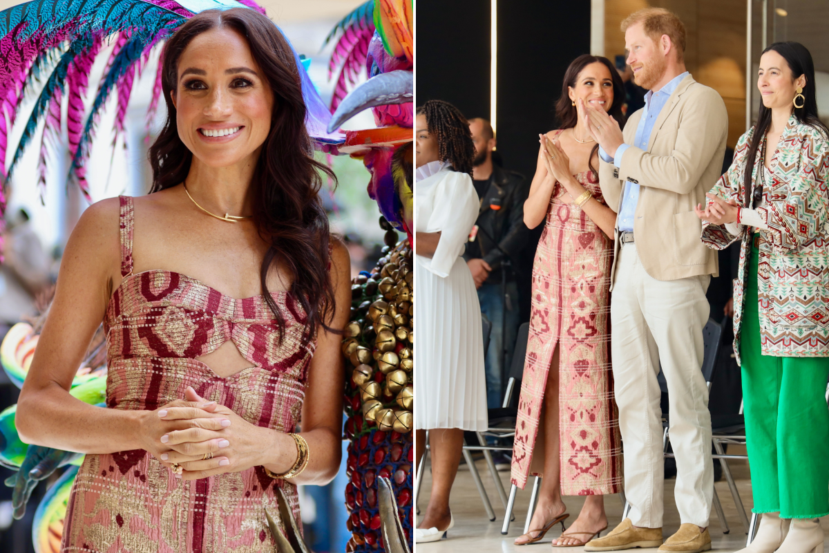 Meghan Markle Colombia Fashion Day 1