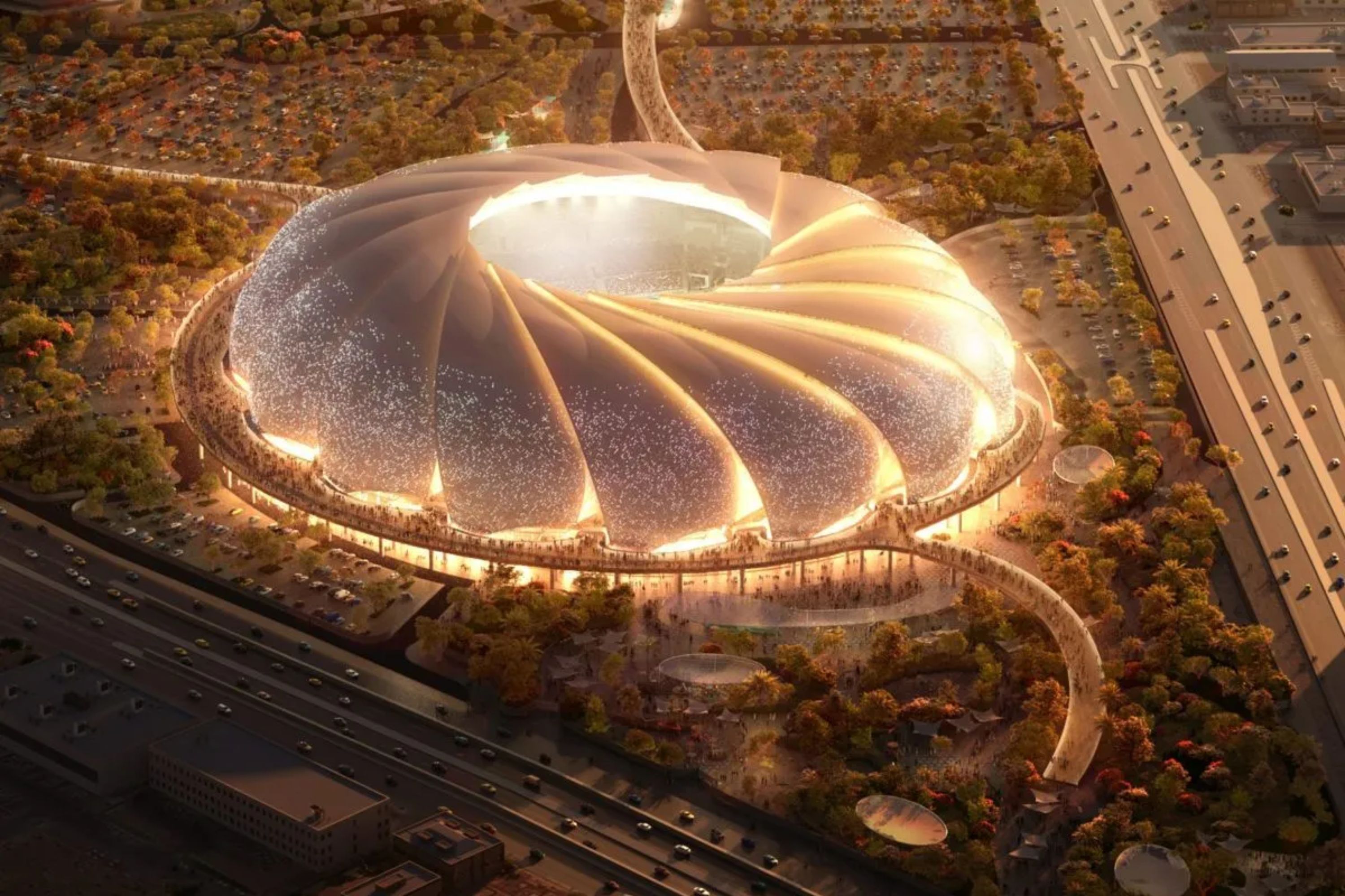 Plans Unveiled for World's Largest Soccer Stadium