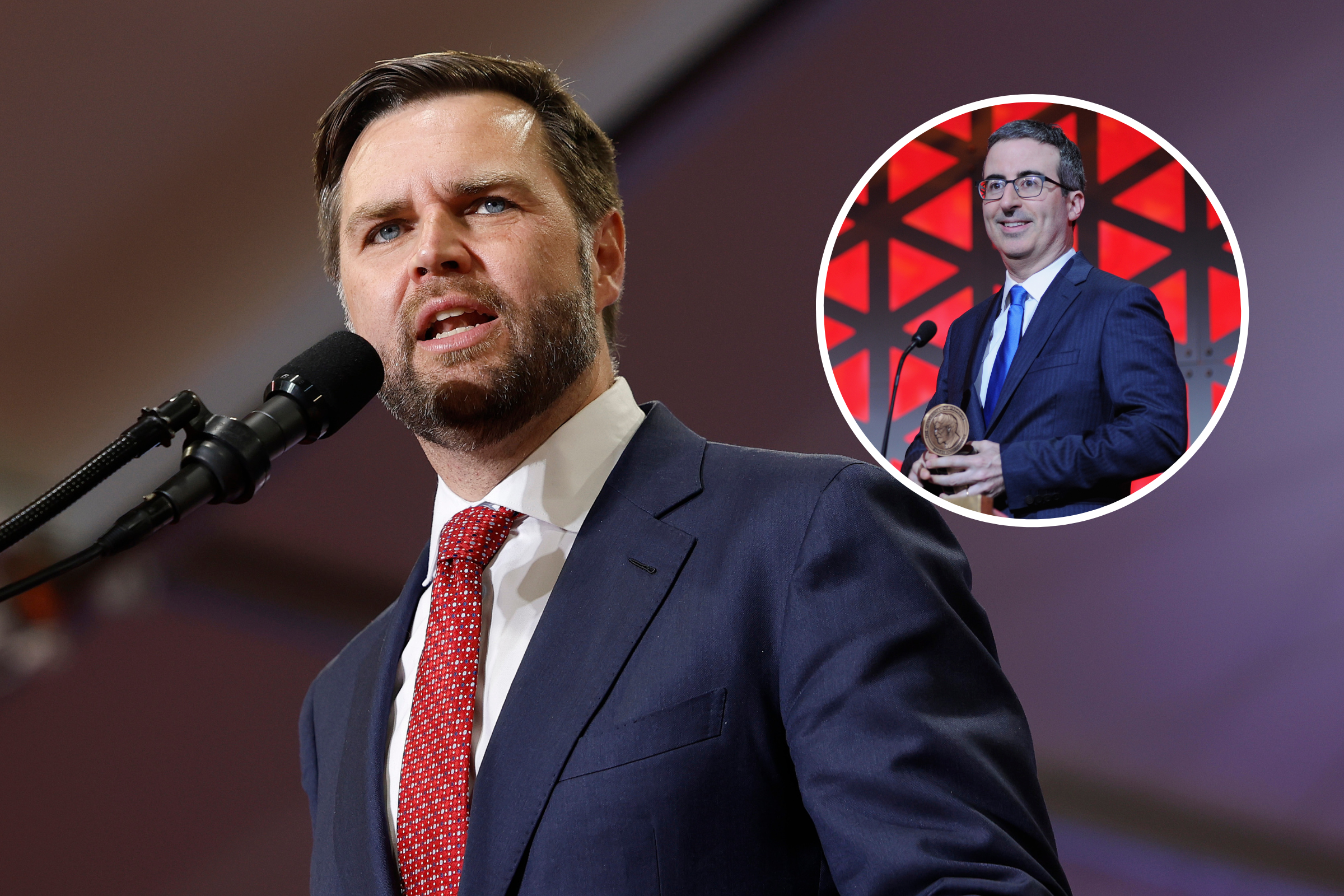 John Oliver Critiques JD Vance on Campaign Remarks