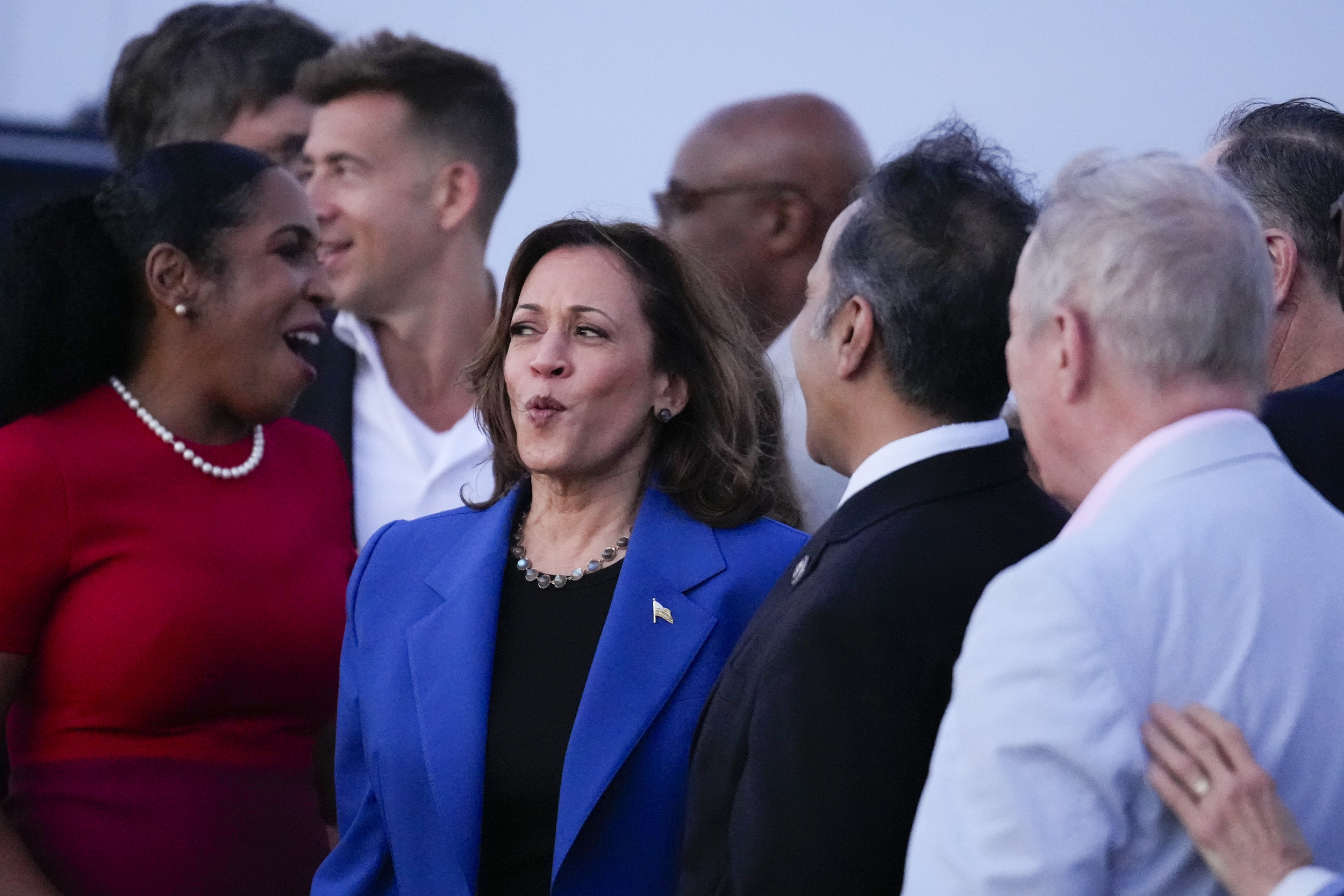 Kamala Harris Takes Commanding Lead in Three Battleground States: Poll