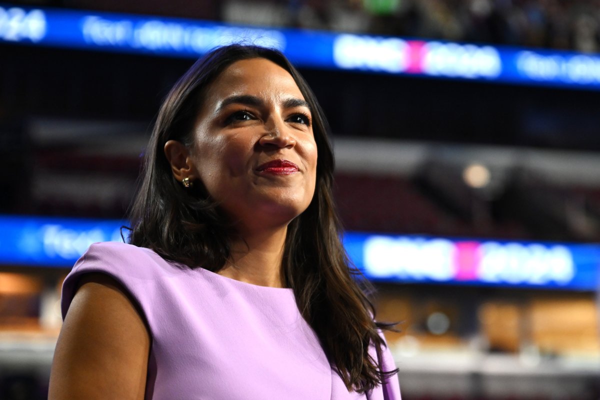 AOC Speaks At Night One of DNC