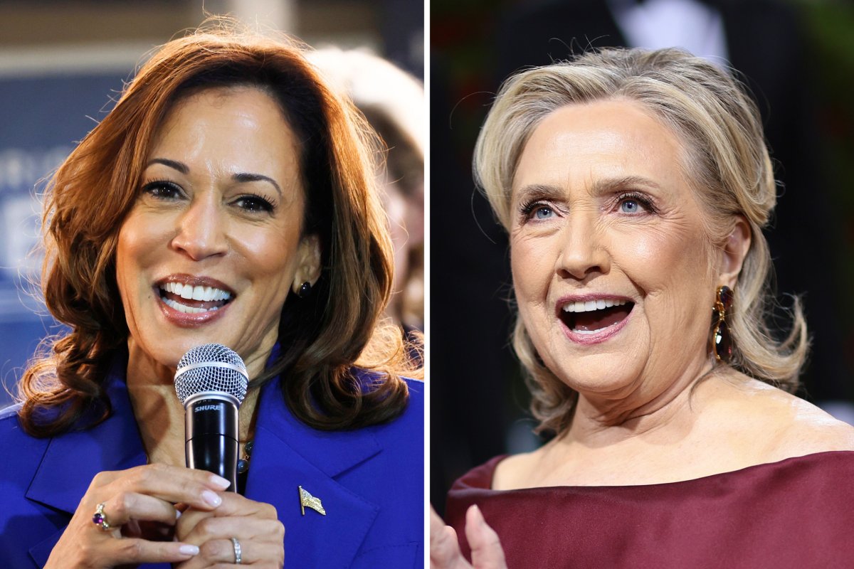 Kamala Harris Hillary Clinton