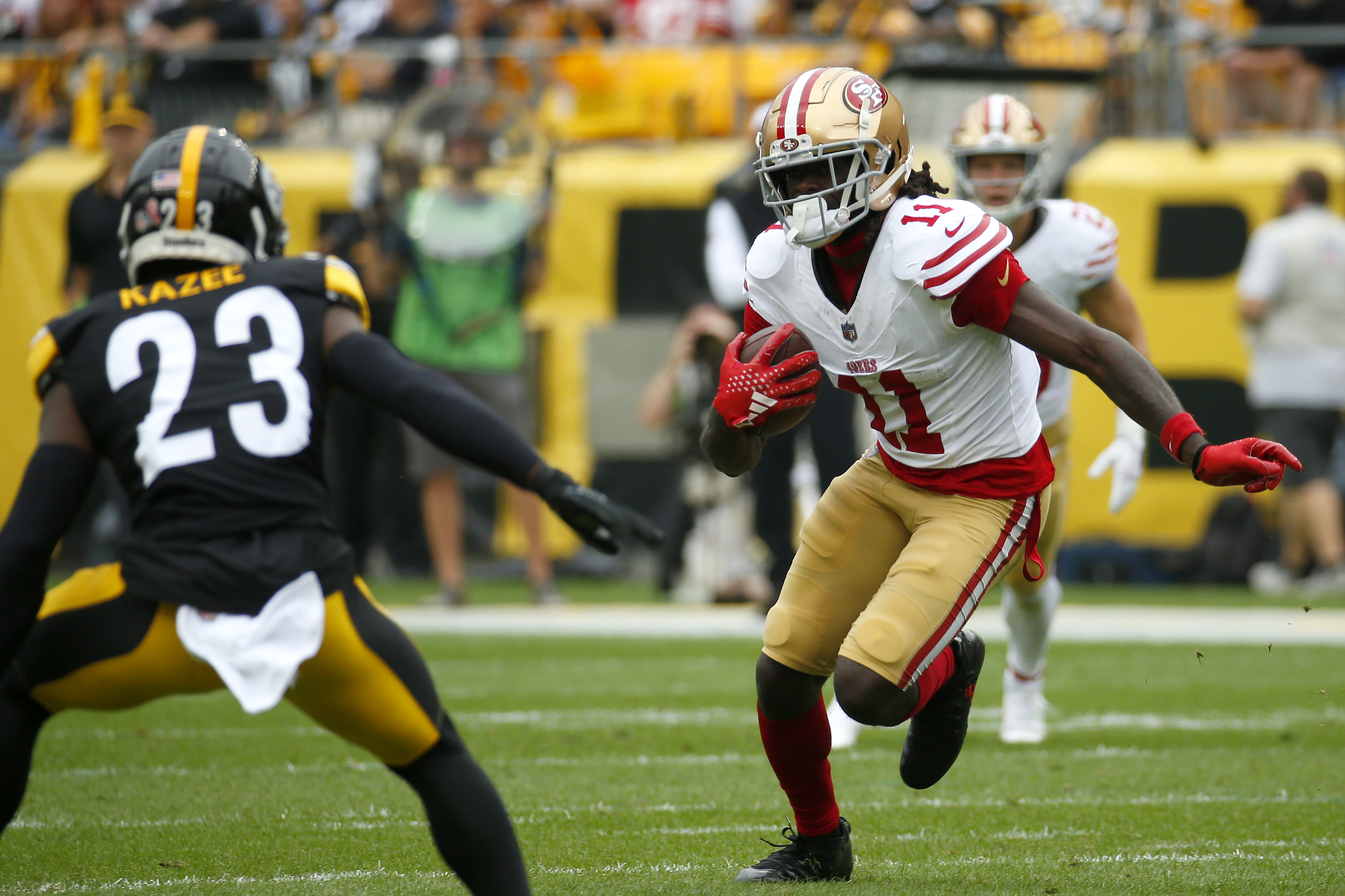 Brandon Aiyuk Contract Talks Continue Between 49ers, Steelers