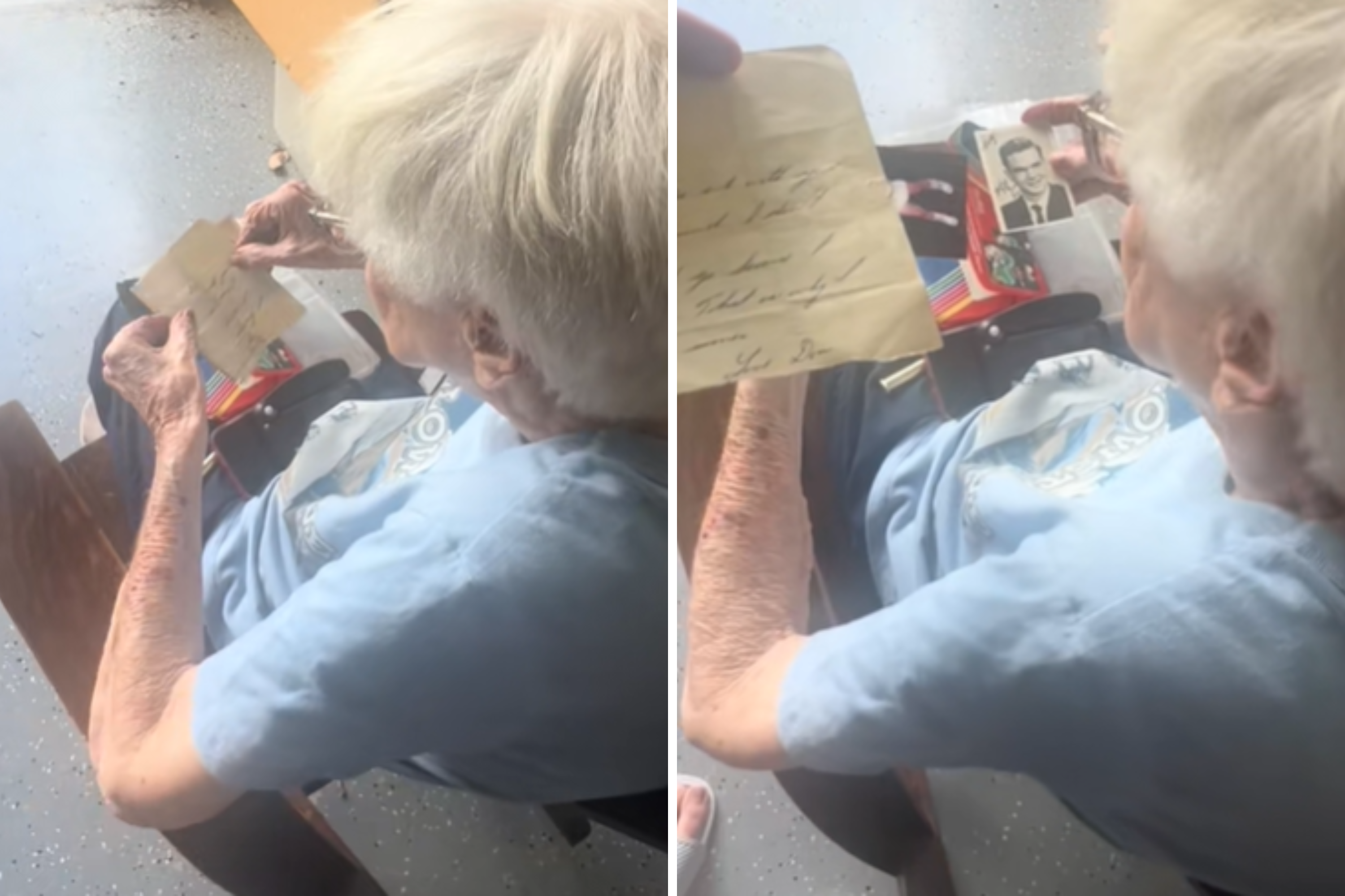 Elderly Woman Discovers Heartfelt Note from High School Romance After 85 Years