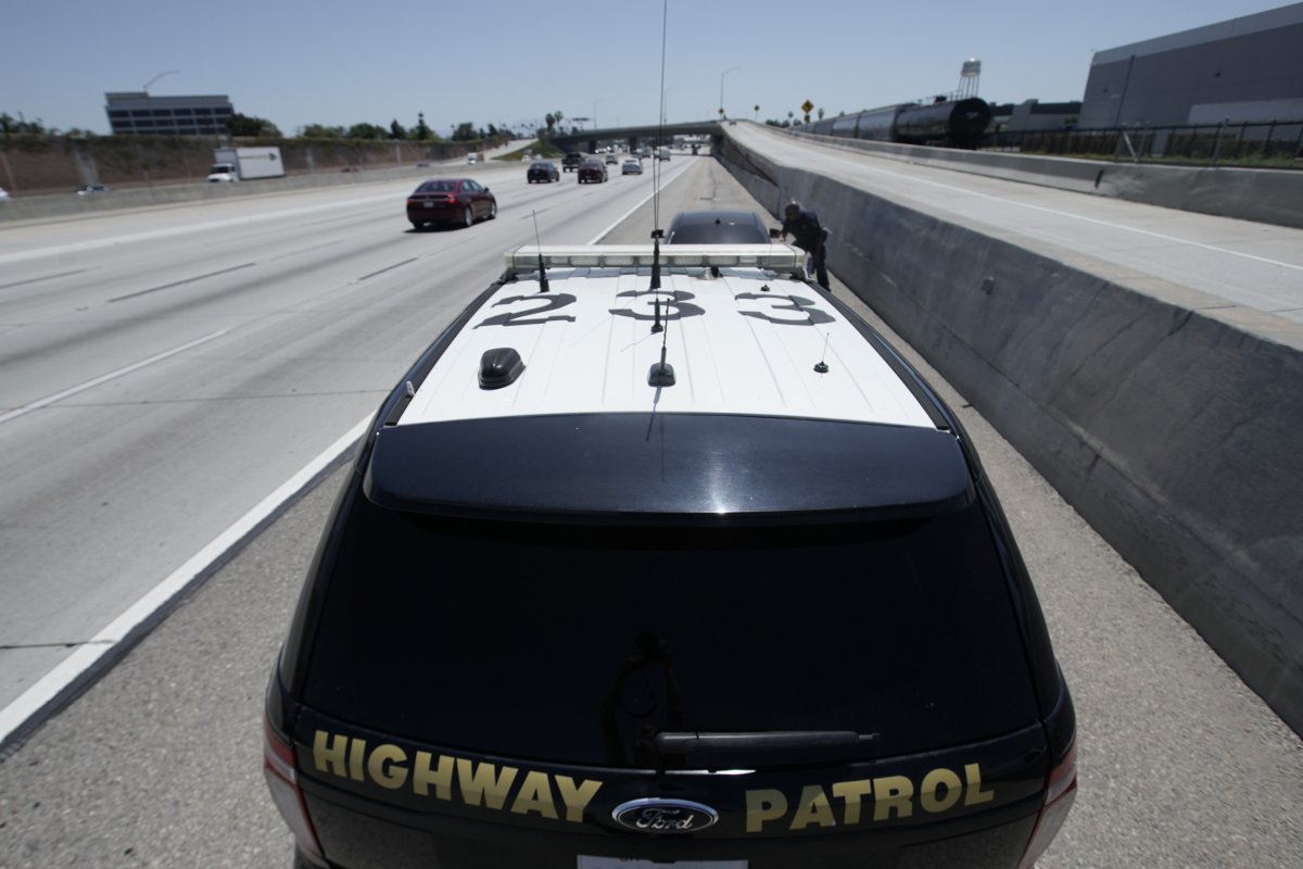 California Highway Patrol Car