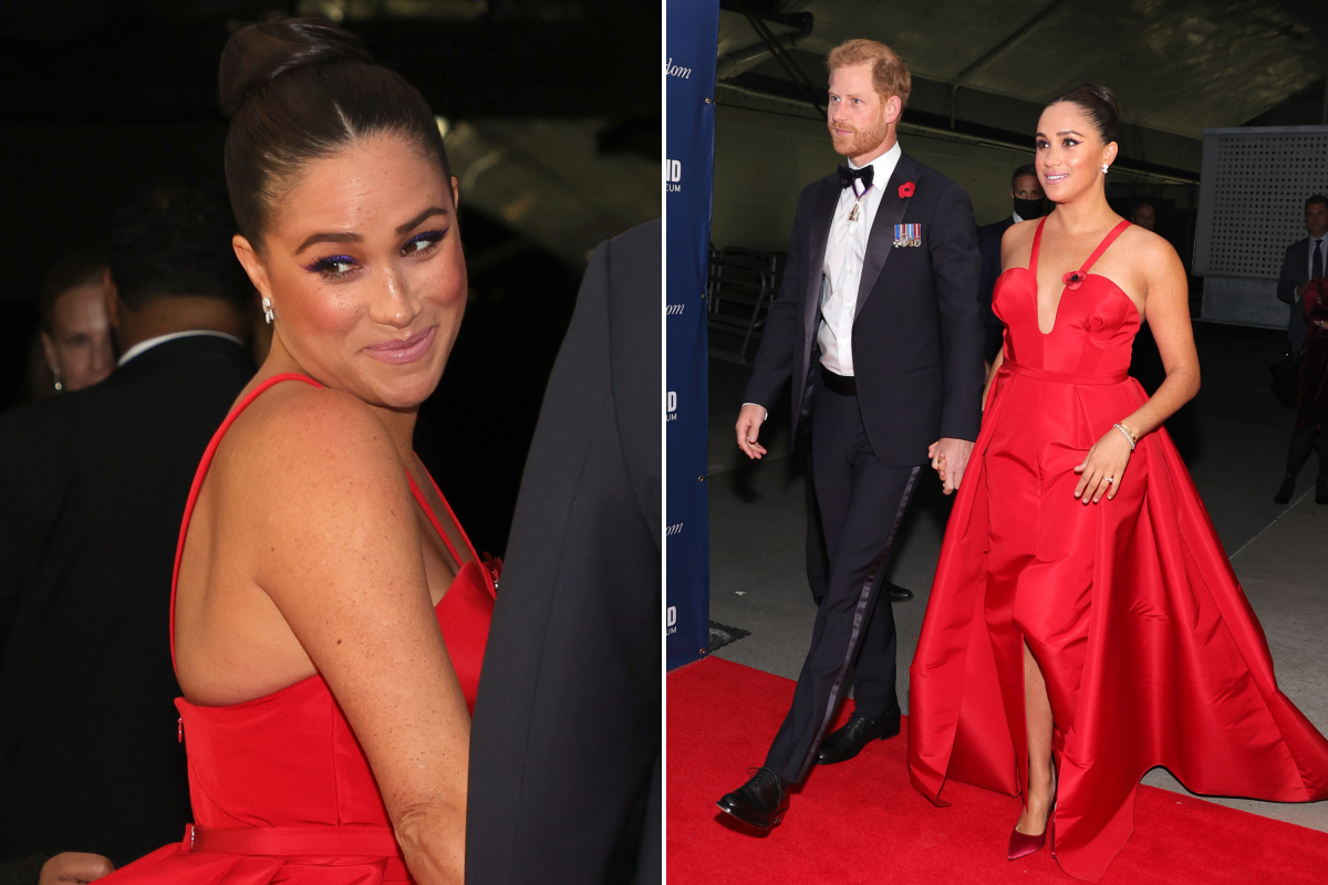 Meghan Markle Salute to Freedom Gala 2021