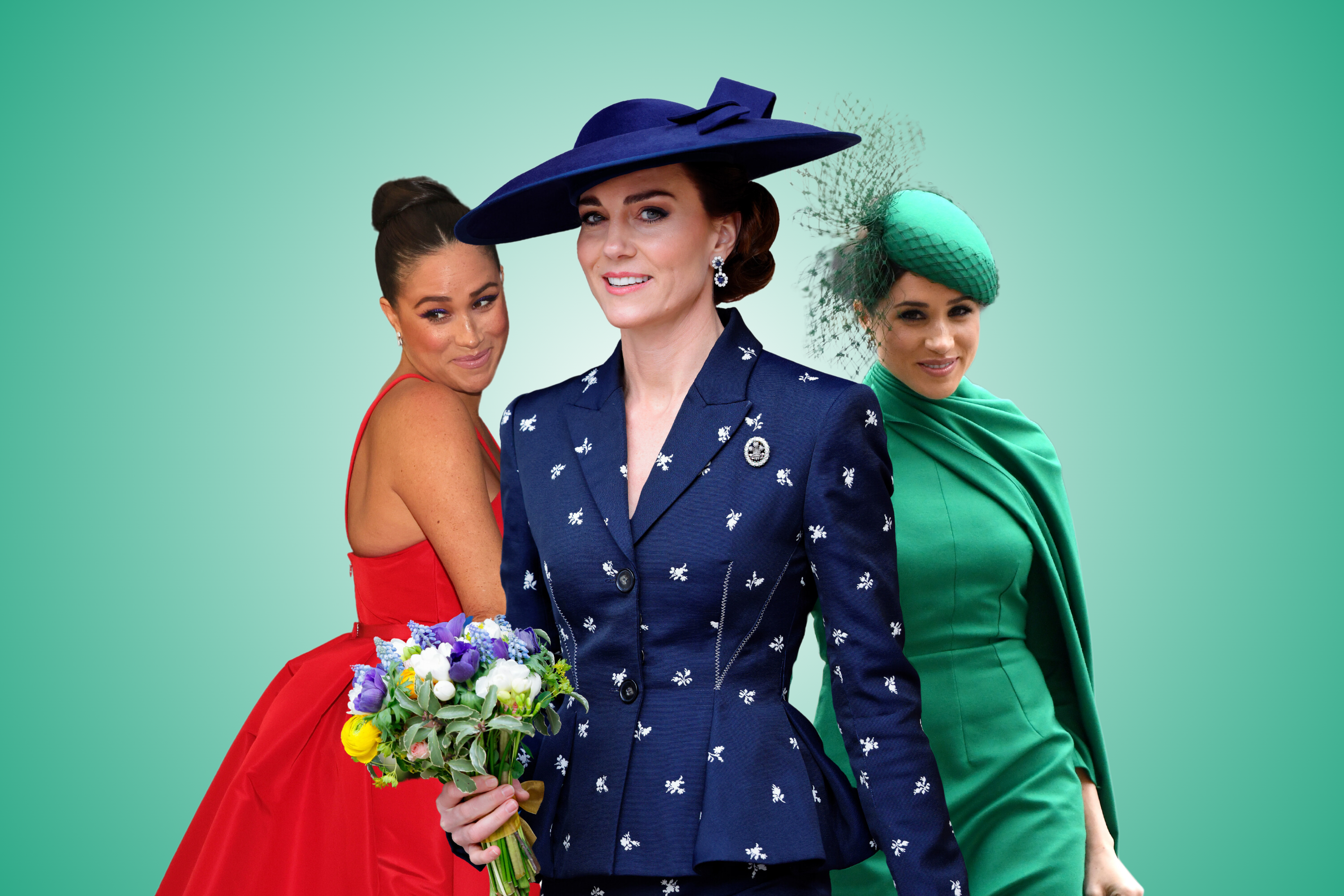 Princess Kate and Meghan Markle’s top vintage-inspired fashion moments