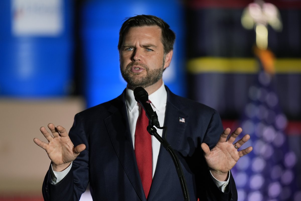JD Vance at campaign rally