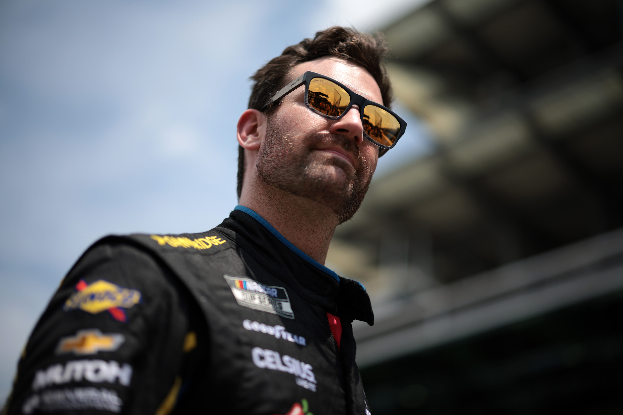 NASCAR: Denny Hamlin comments on Corey LaJoie's terrible accident in Michigan – “He lost control, man”