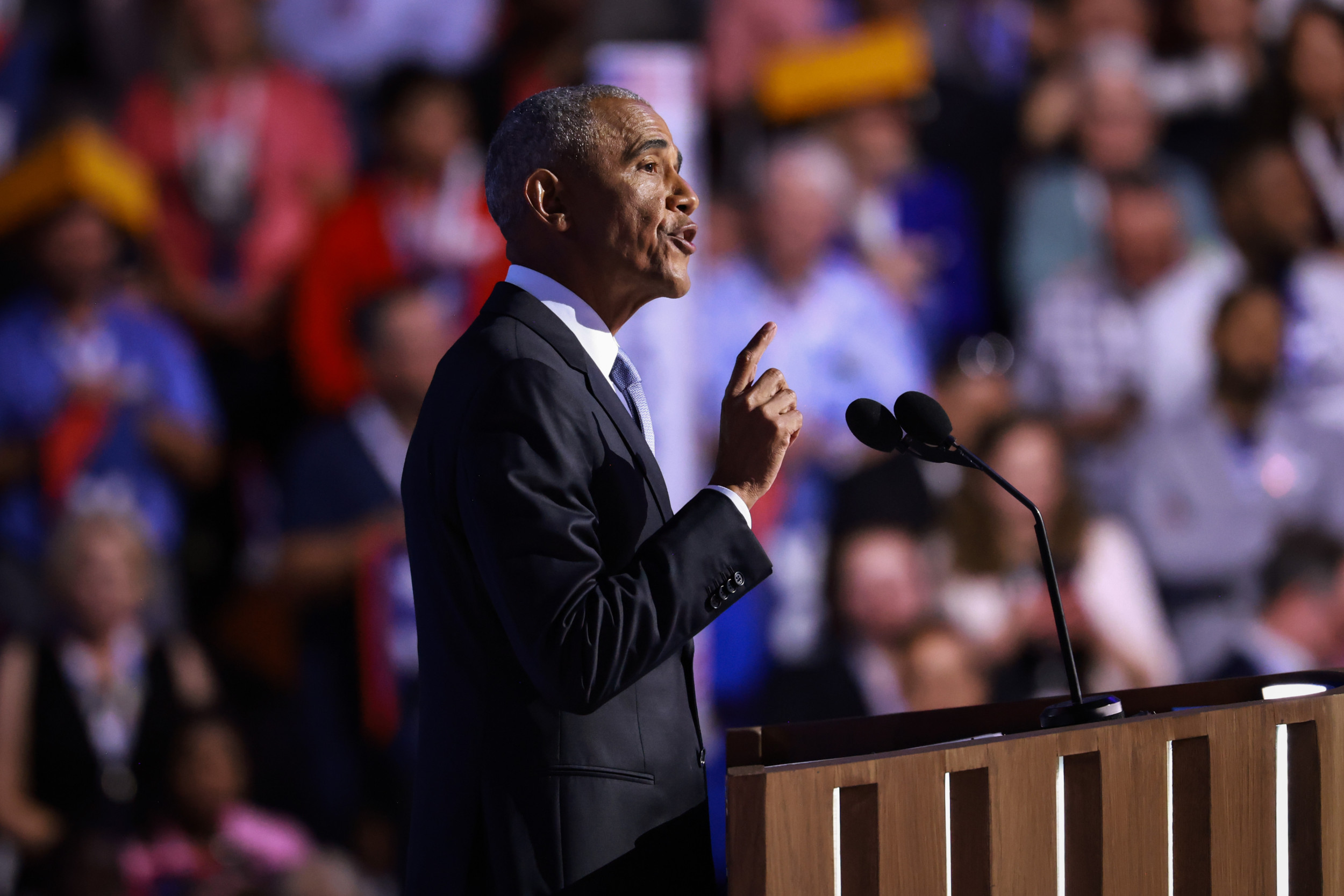 Barack Obama Urges DNC Audience: ‘Don’t Boo, Just Vote for Change’