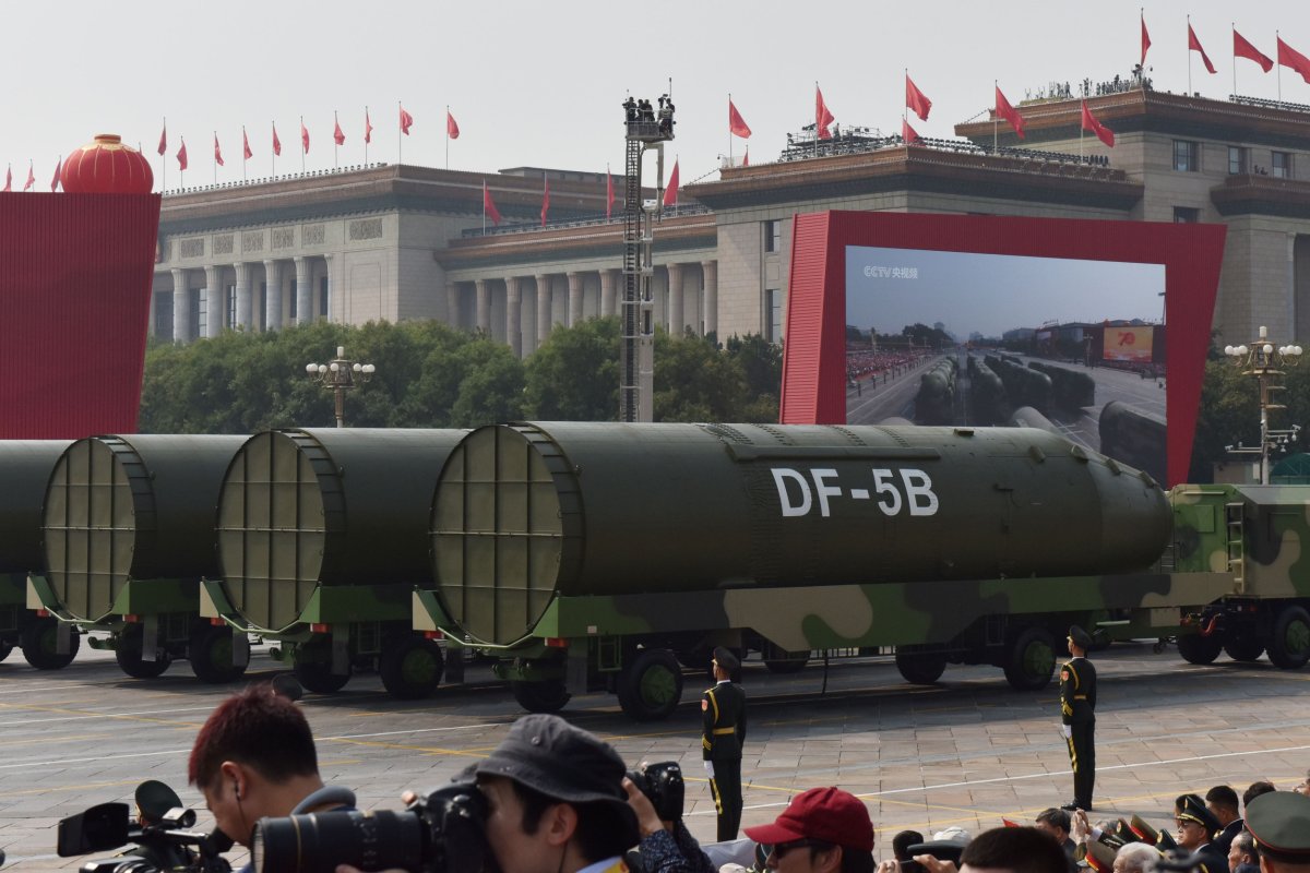 China Displays Nuclear Ballistic Missiles