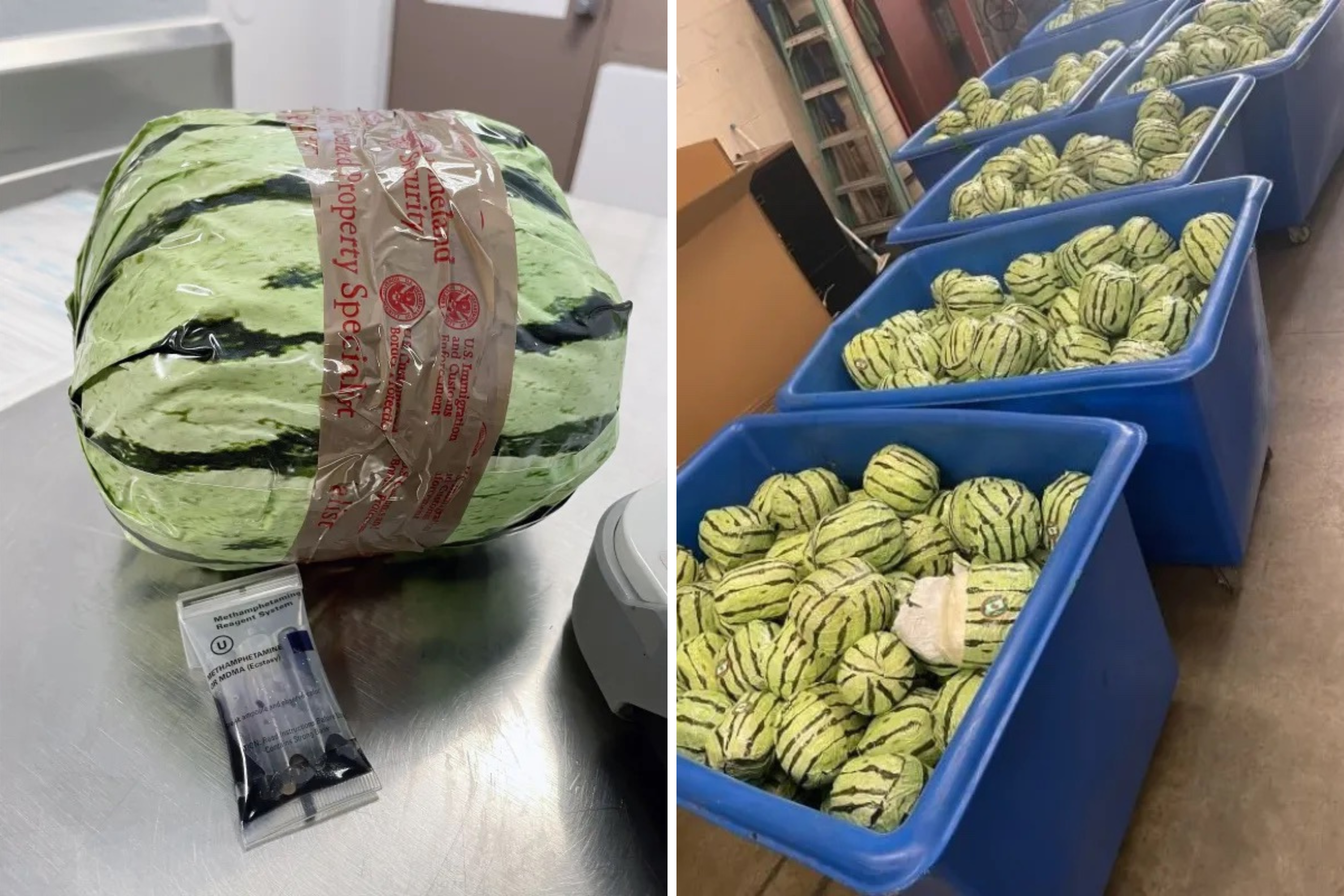 Watermelon Smuggler Caught with  Million in Meth!