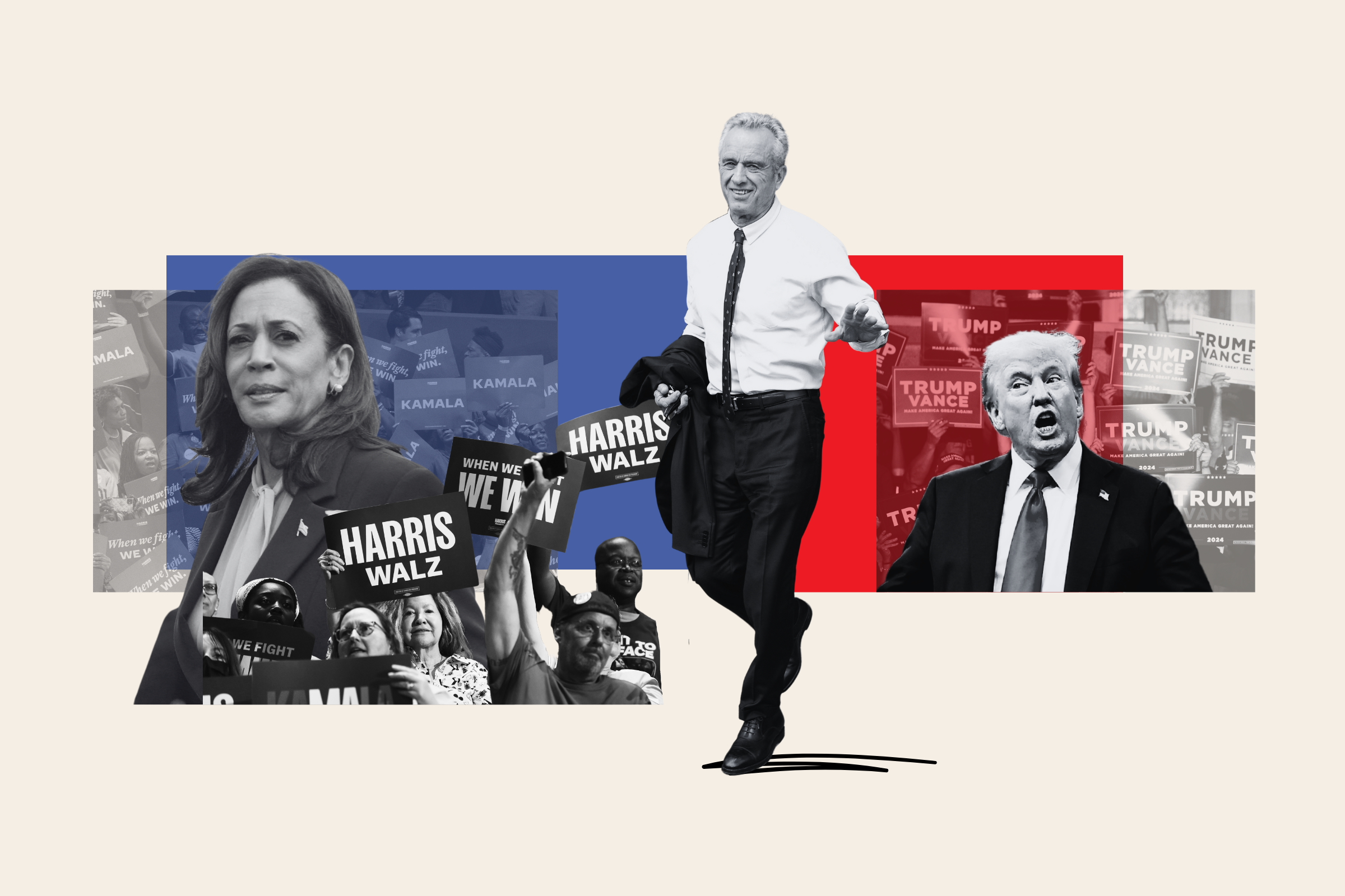 How RFK Jr Dropping Out Would Affect Trump vs Harris in Battleground