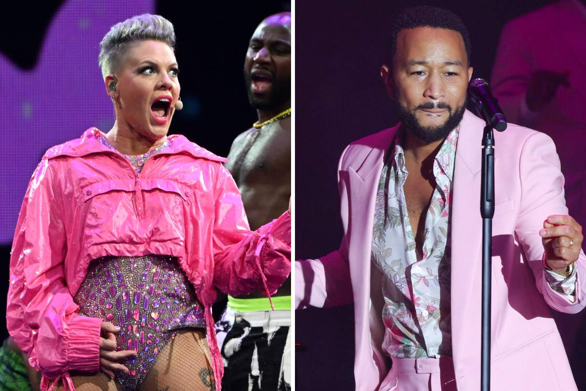 Pink and John Legend 2024 DNC