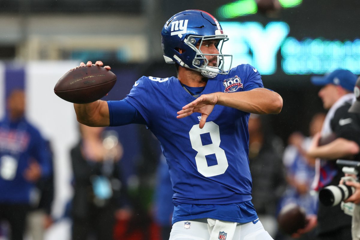 Giants quarterback Daniel Jones