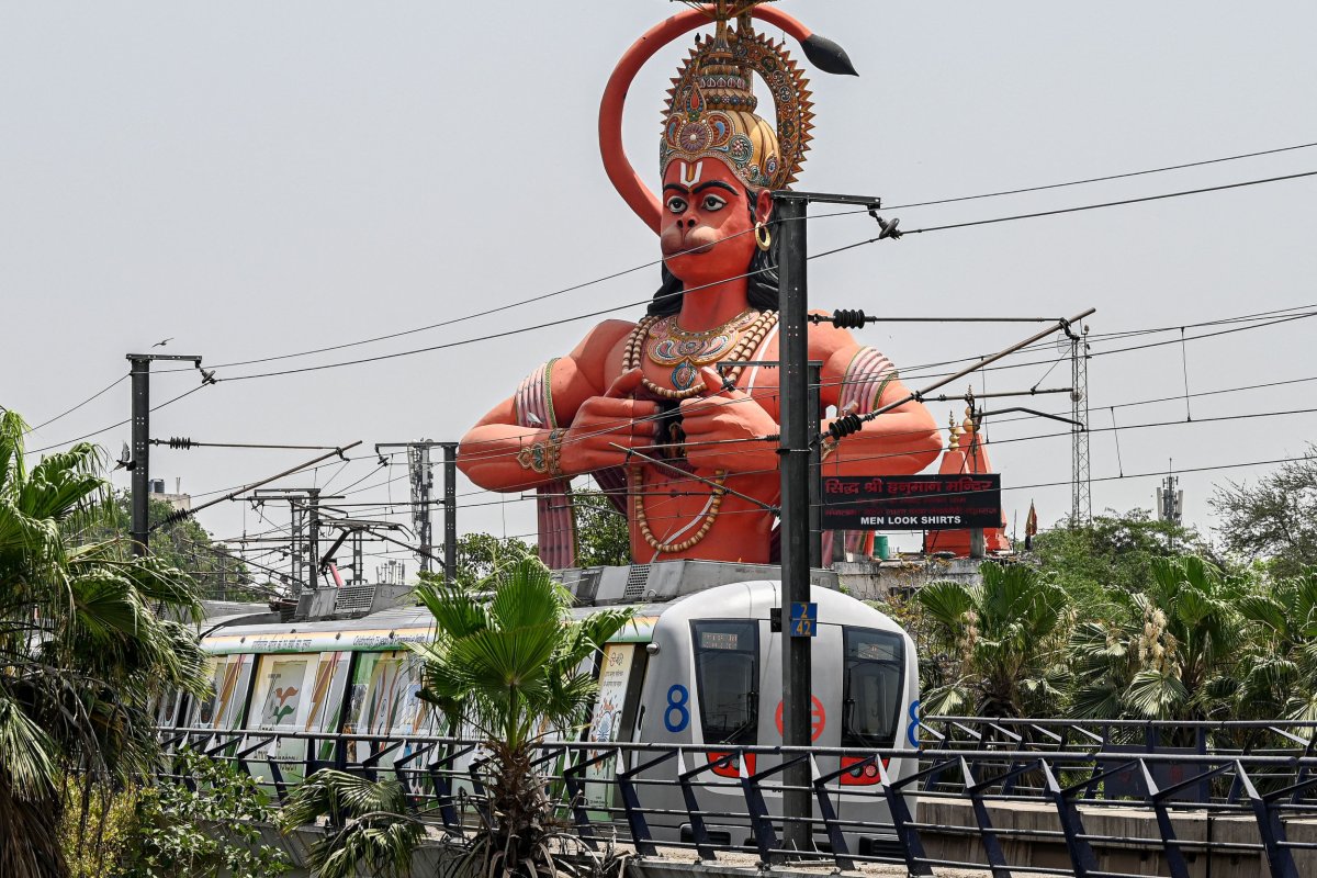 Hanuman Statue Hindu Deity Texas Conservative Backlash