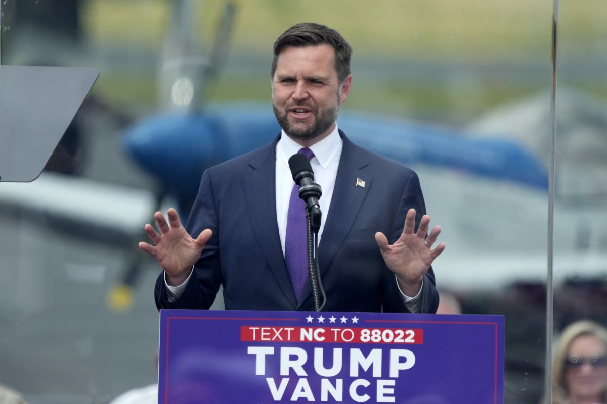 JD Vance Speaking at North Carolina Rally