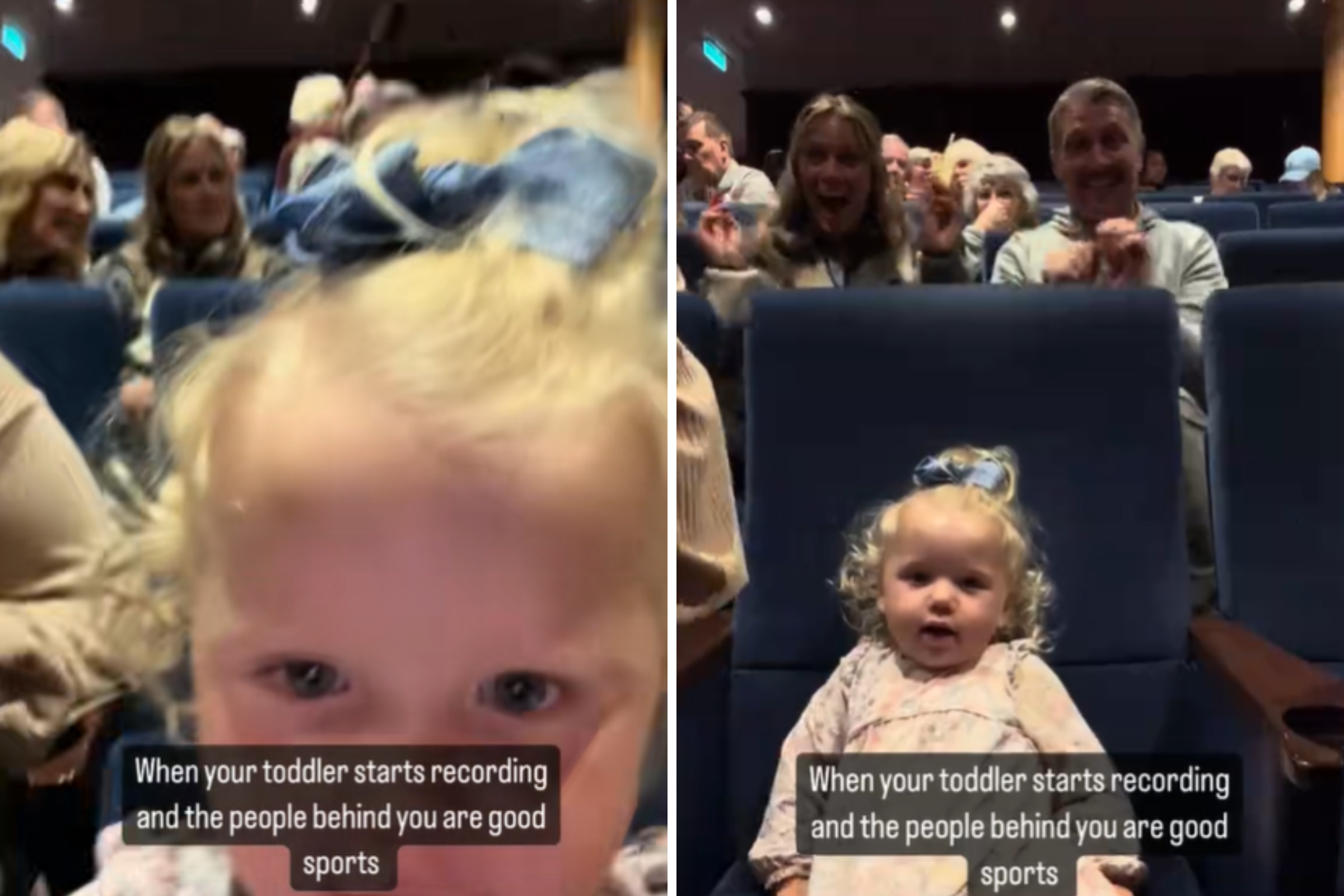 Toddler Starts Recording on Cruise Ship, Onlookers Do Something Wonderful