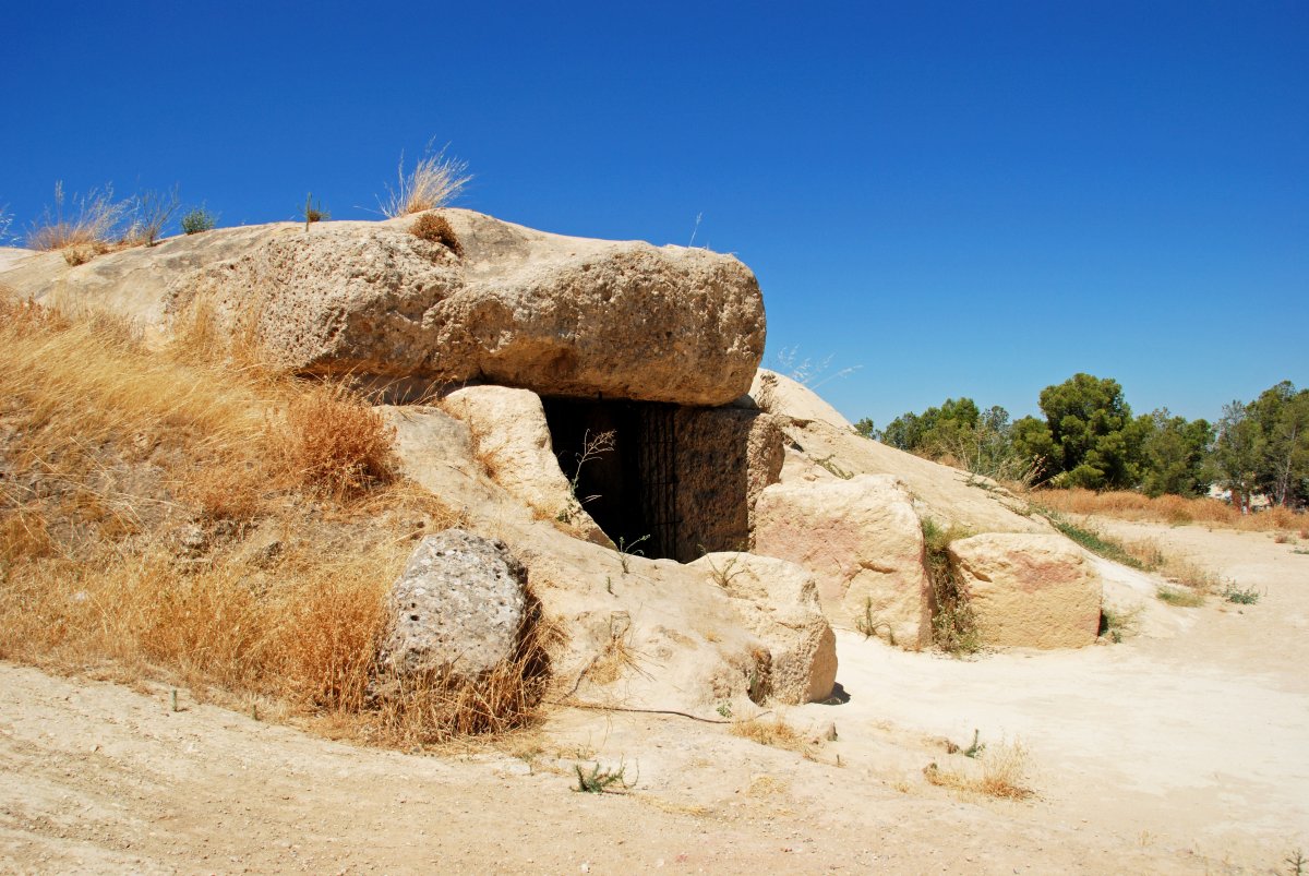 The Menga dolmen prehistoric monument