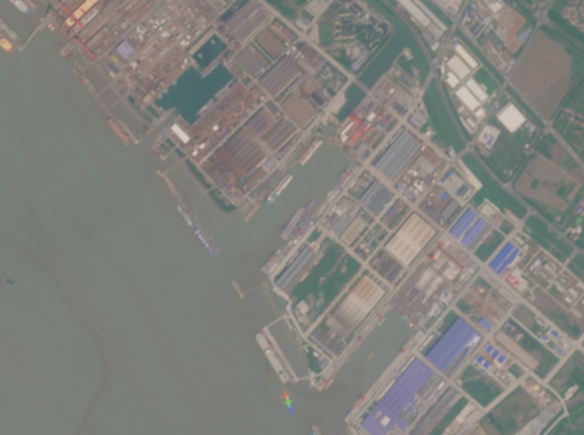 China Aircraft Carrier Fujian Moored in Shanghai
