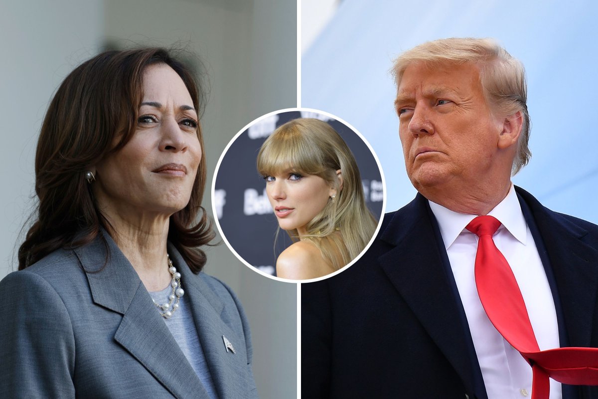 Swift, Trump, Harris