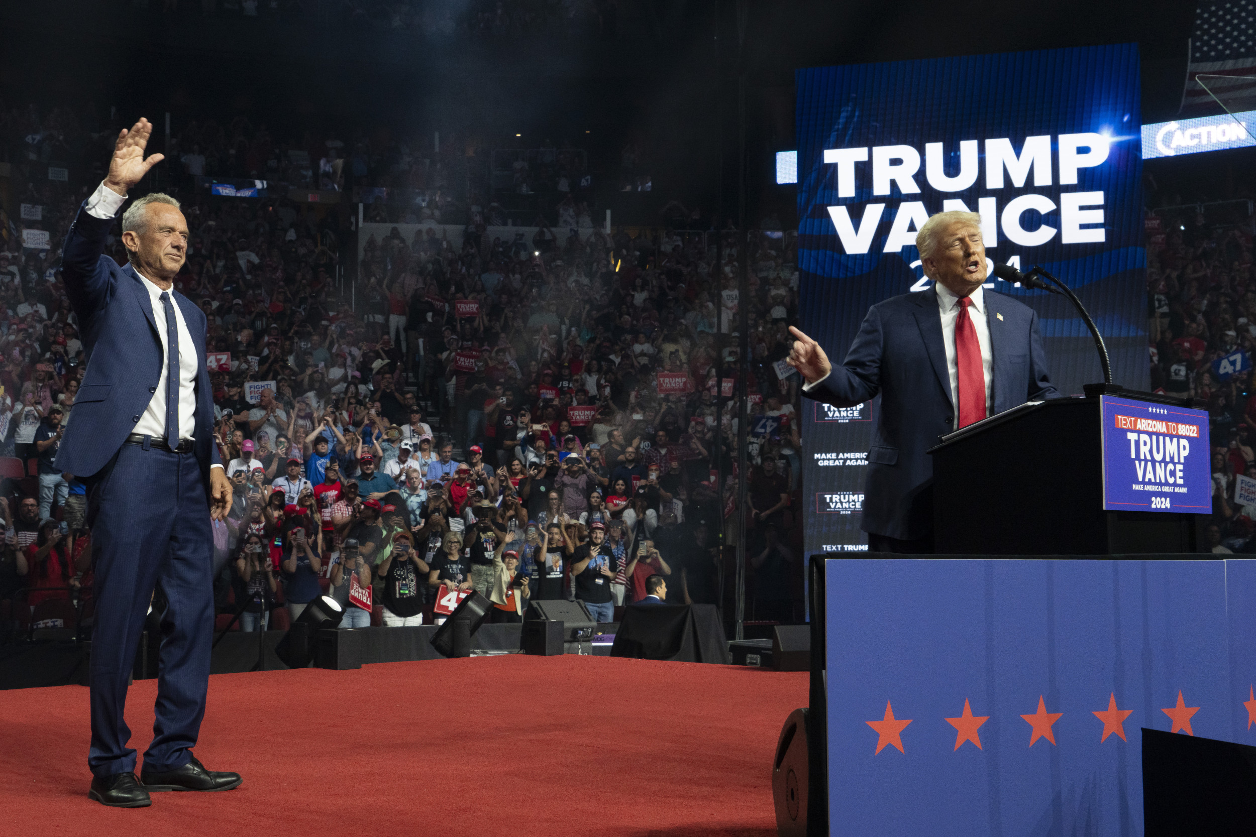 Robert F. Kennedy Jr. Endorses Donald Trump