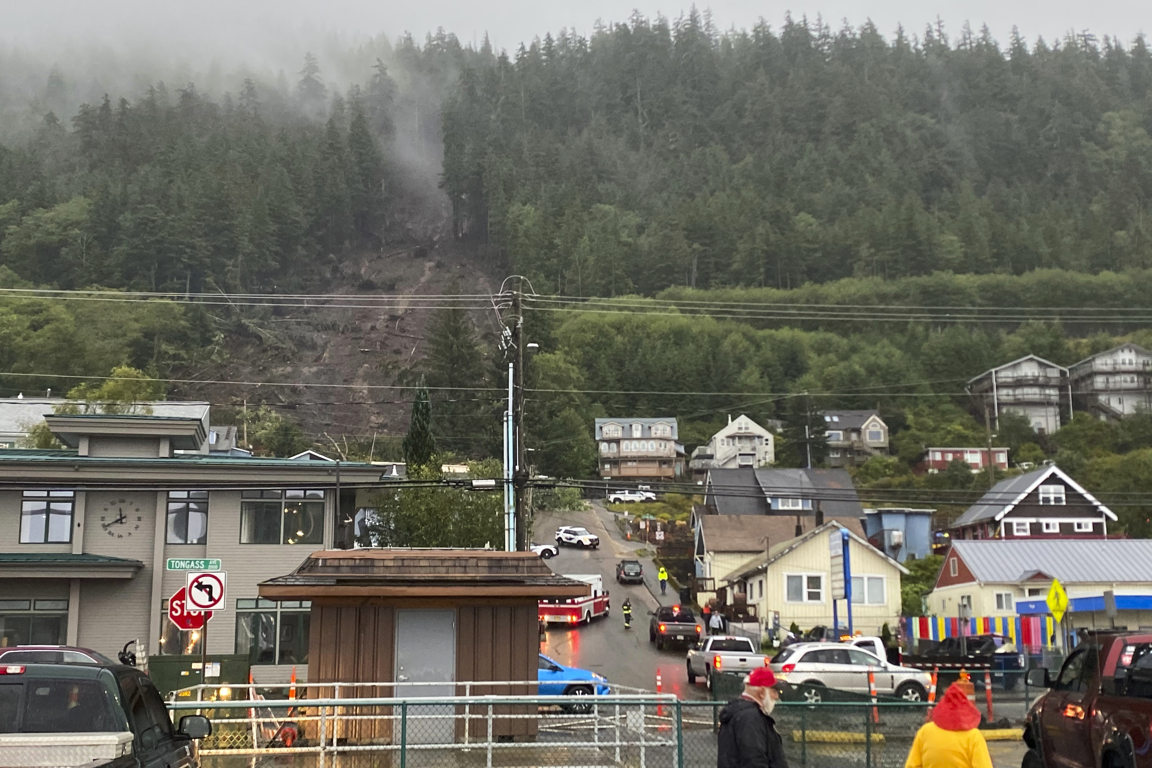 Alaska city declares disaster as landslides strike