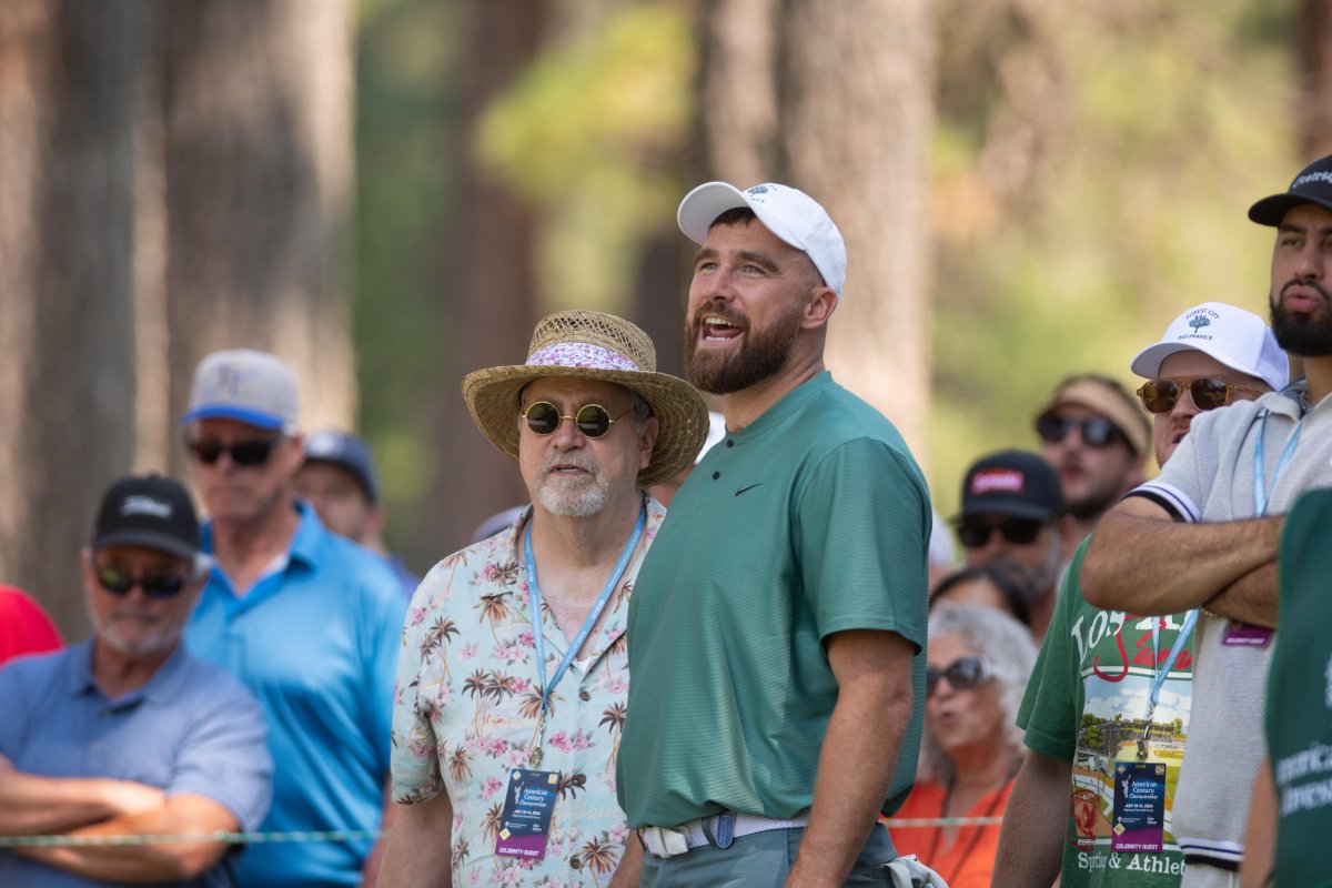 Travis Kelce and Ed Kelce