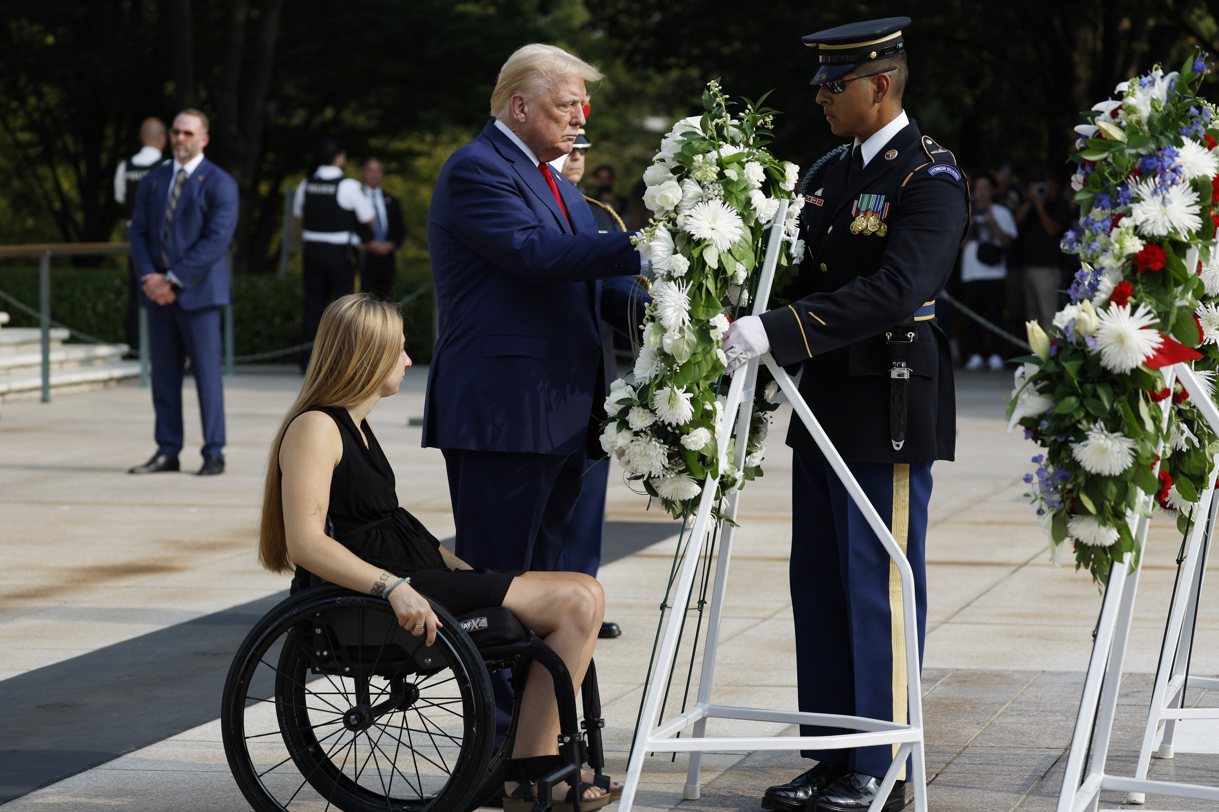 Navy Veteran Slams Trump’s Arlington Cemetery Visit: ‘He’s a Treasonous Traitor!’