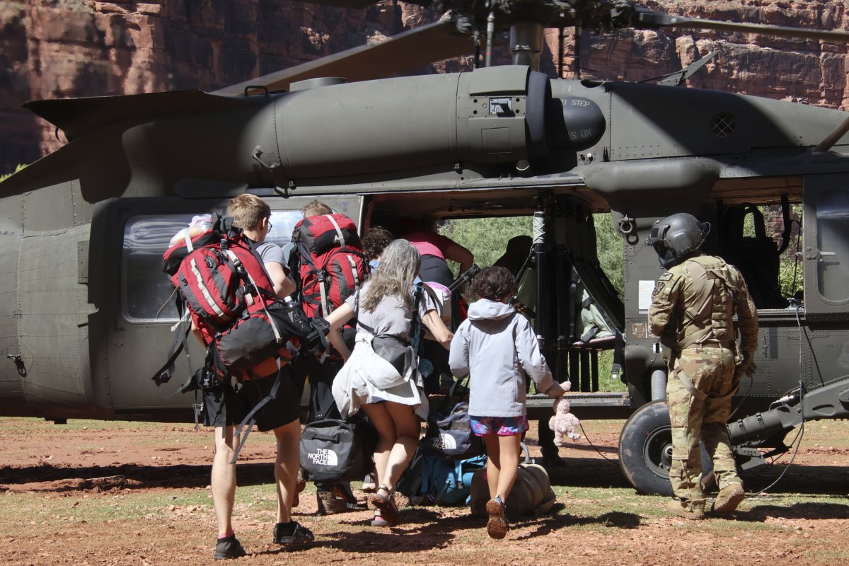 Flash flooding grand canyon