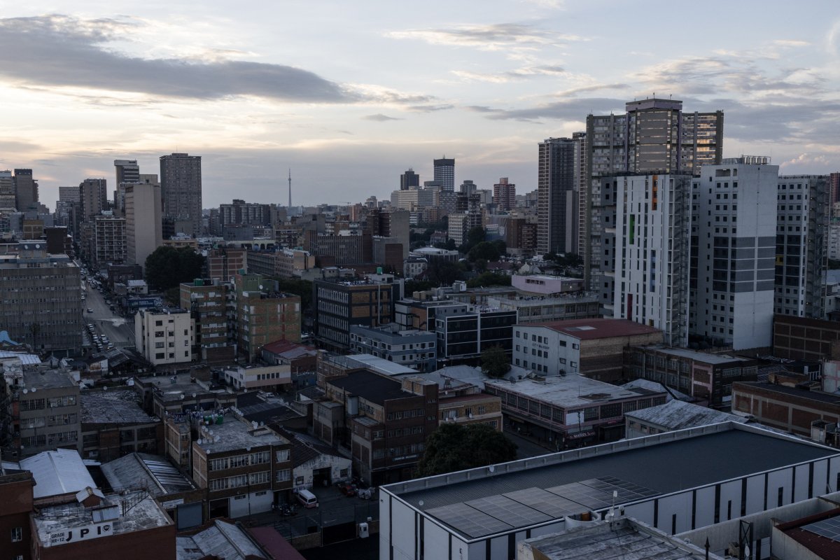 South Africa construction skyline