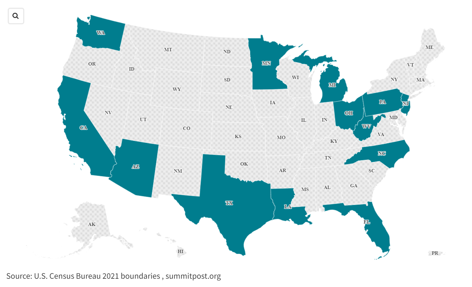 Map Shows States Where Jill Stein Is on 2024 Ballot