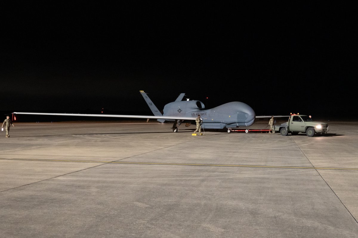 US Air Force RQ-4B Arrives in England