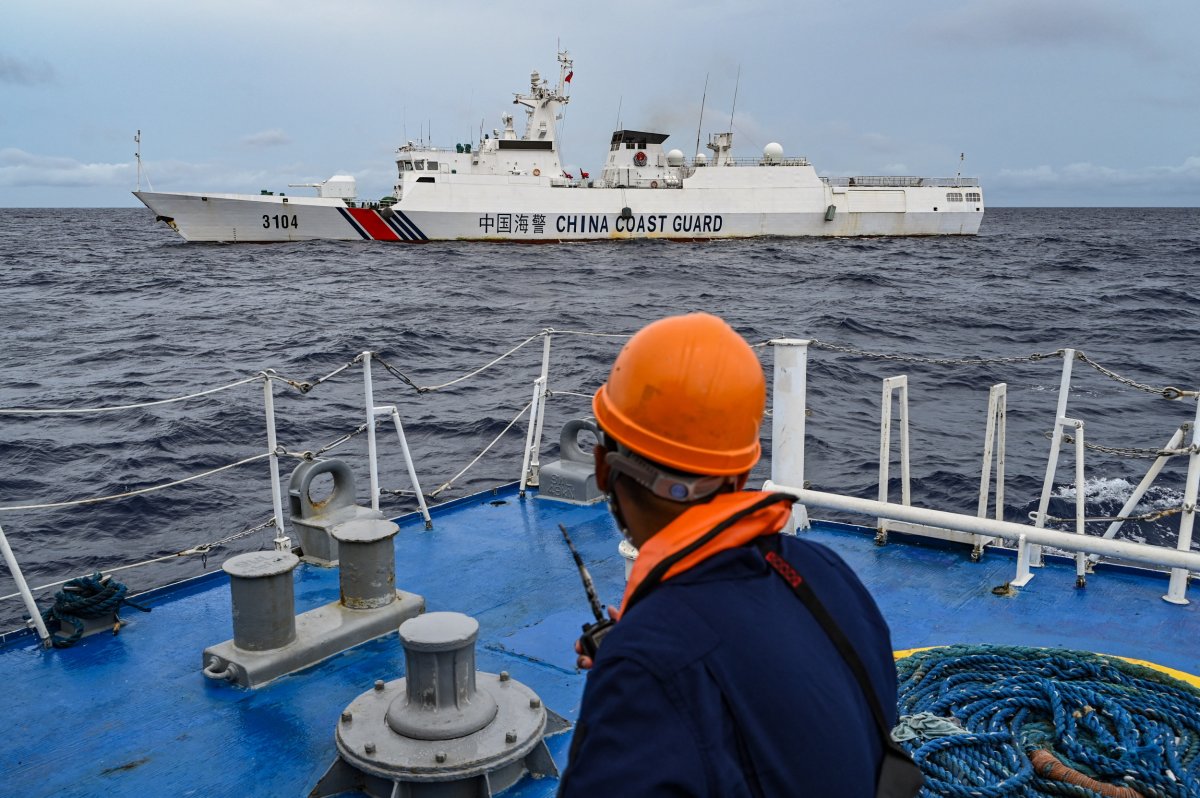 China Coast Guard Sails In Philippine EEZ