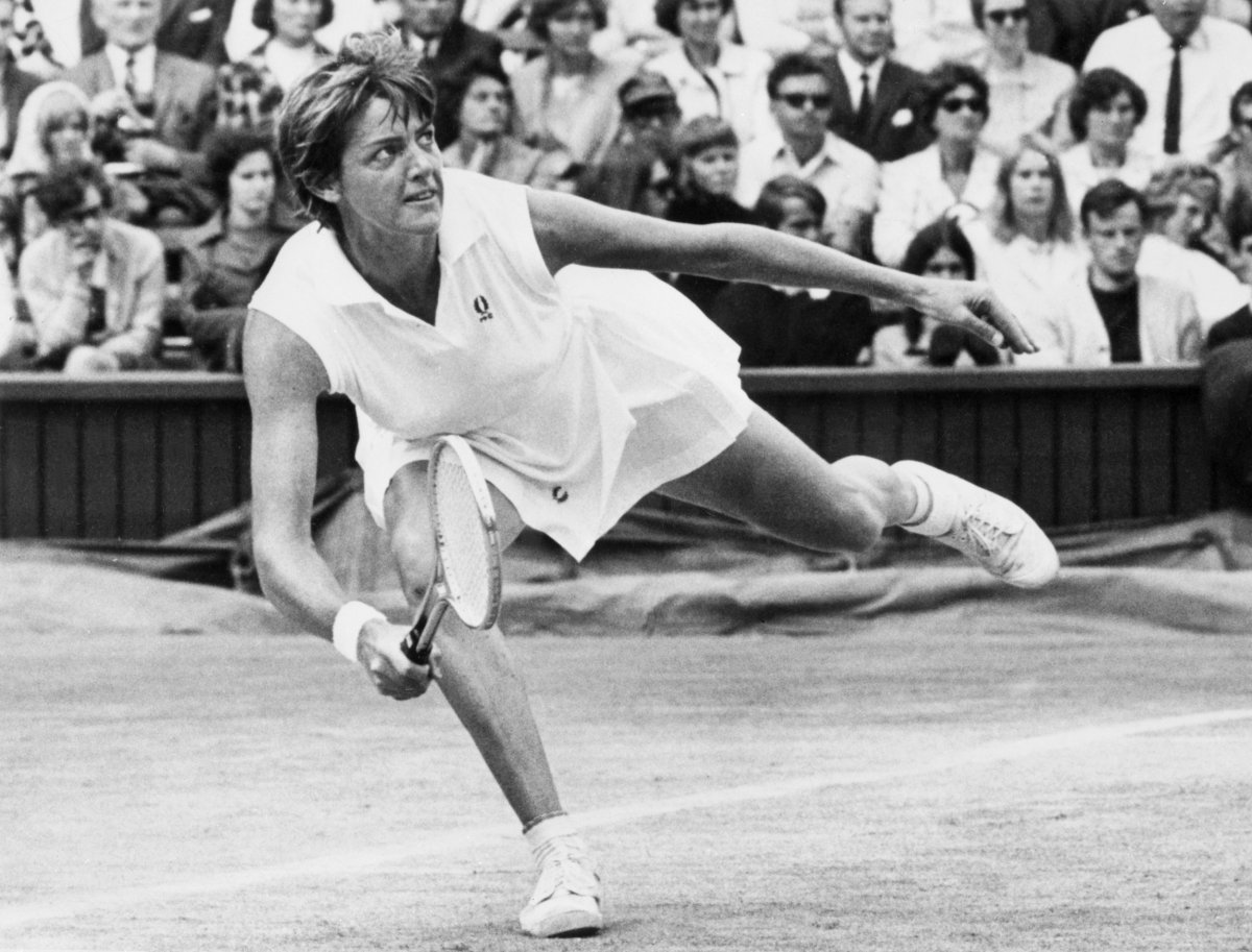 Margaret Court at Wimbledon