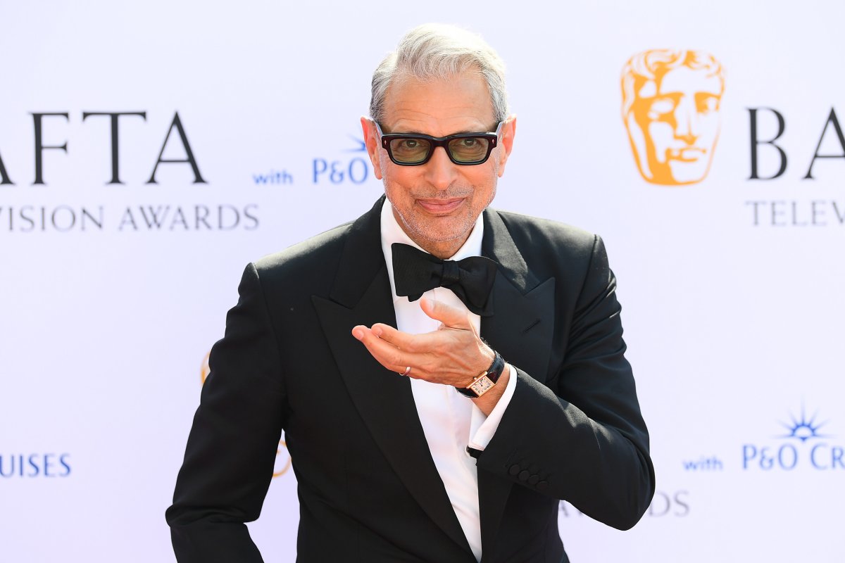 jeff goldblum on red carpet