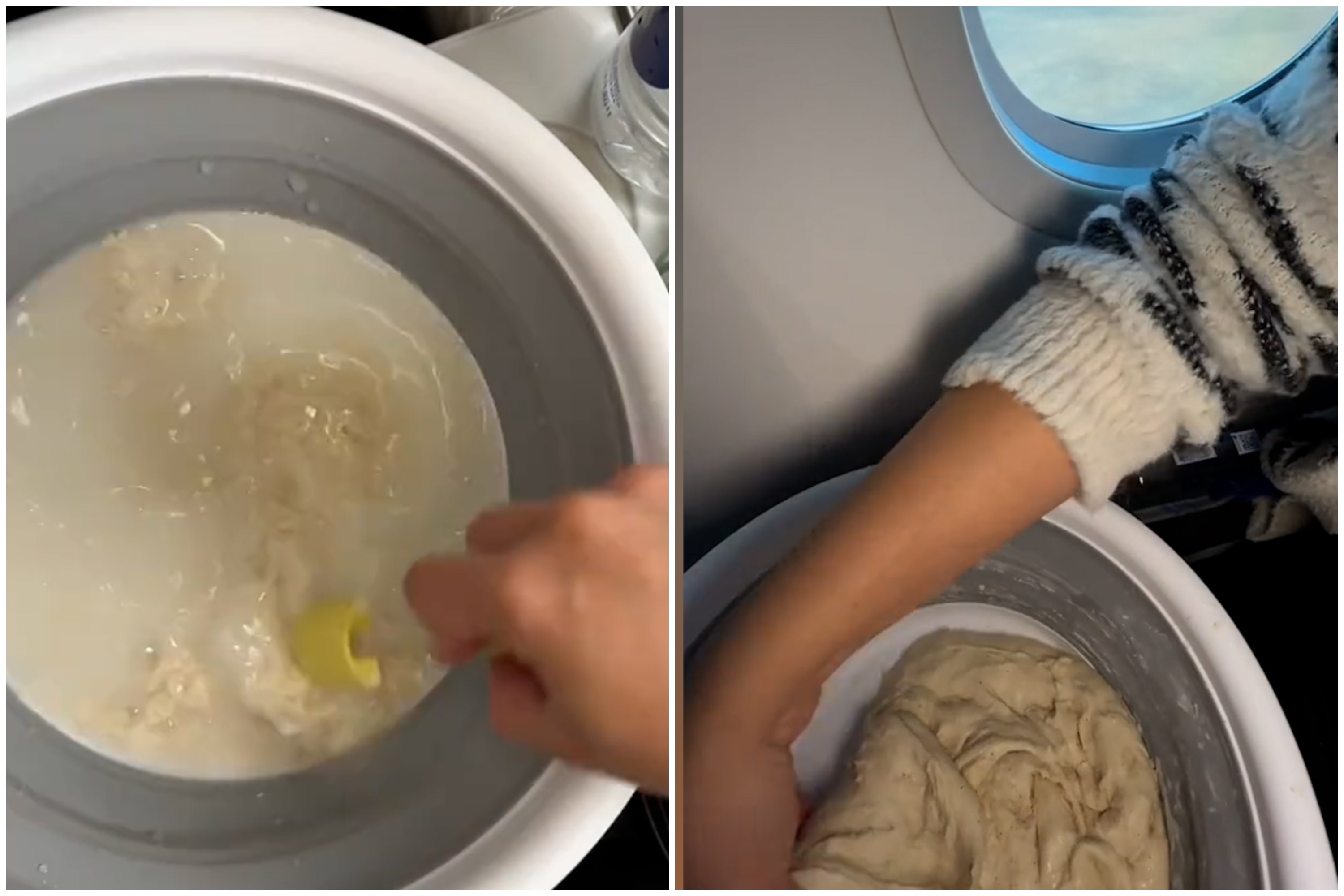 Passenger on long-haul flight bakes a lot of sourdough bread in the cabin