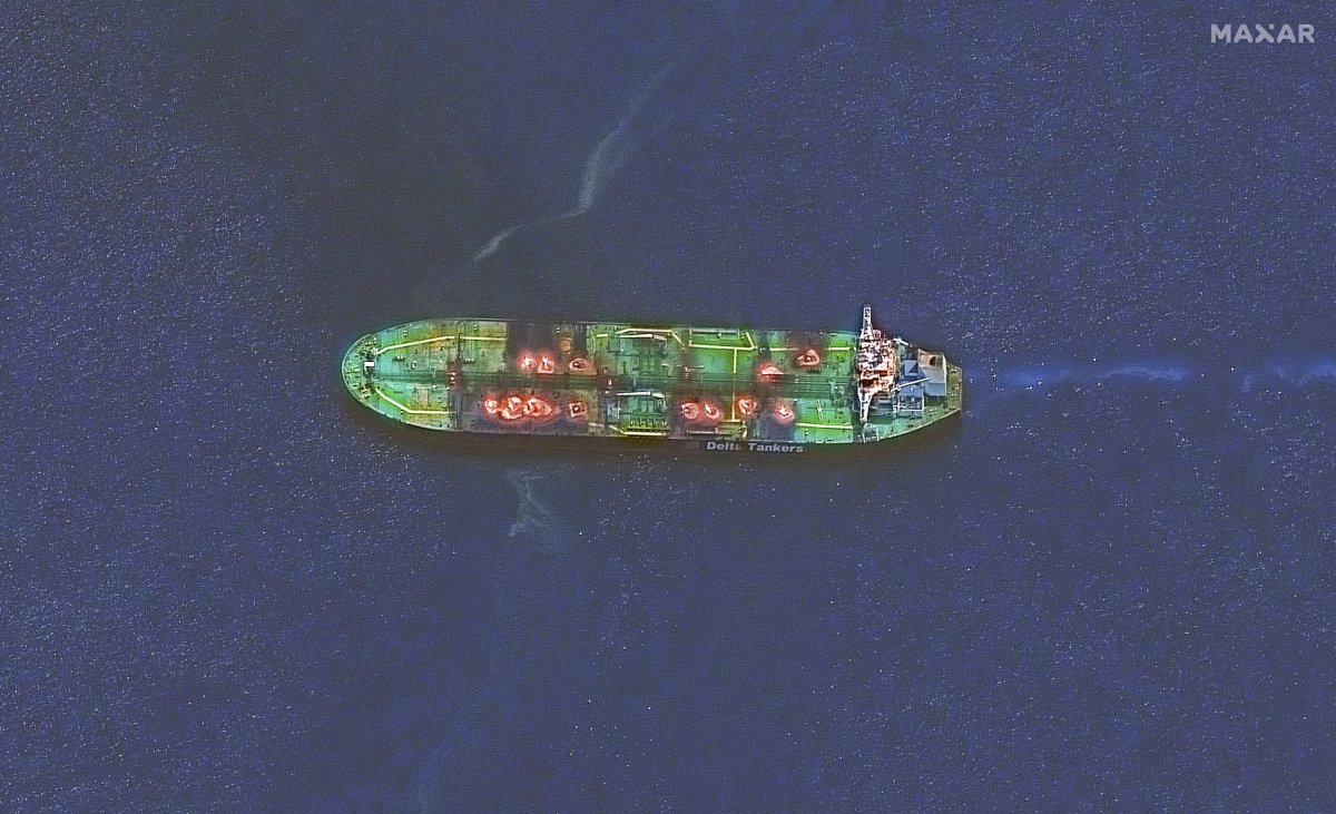 Aerial View Red Sea Explosion