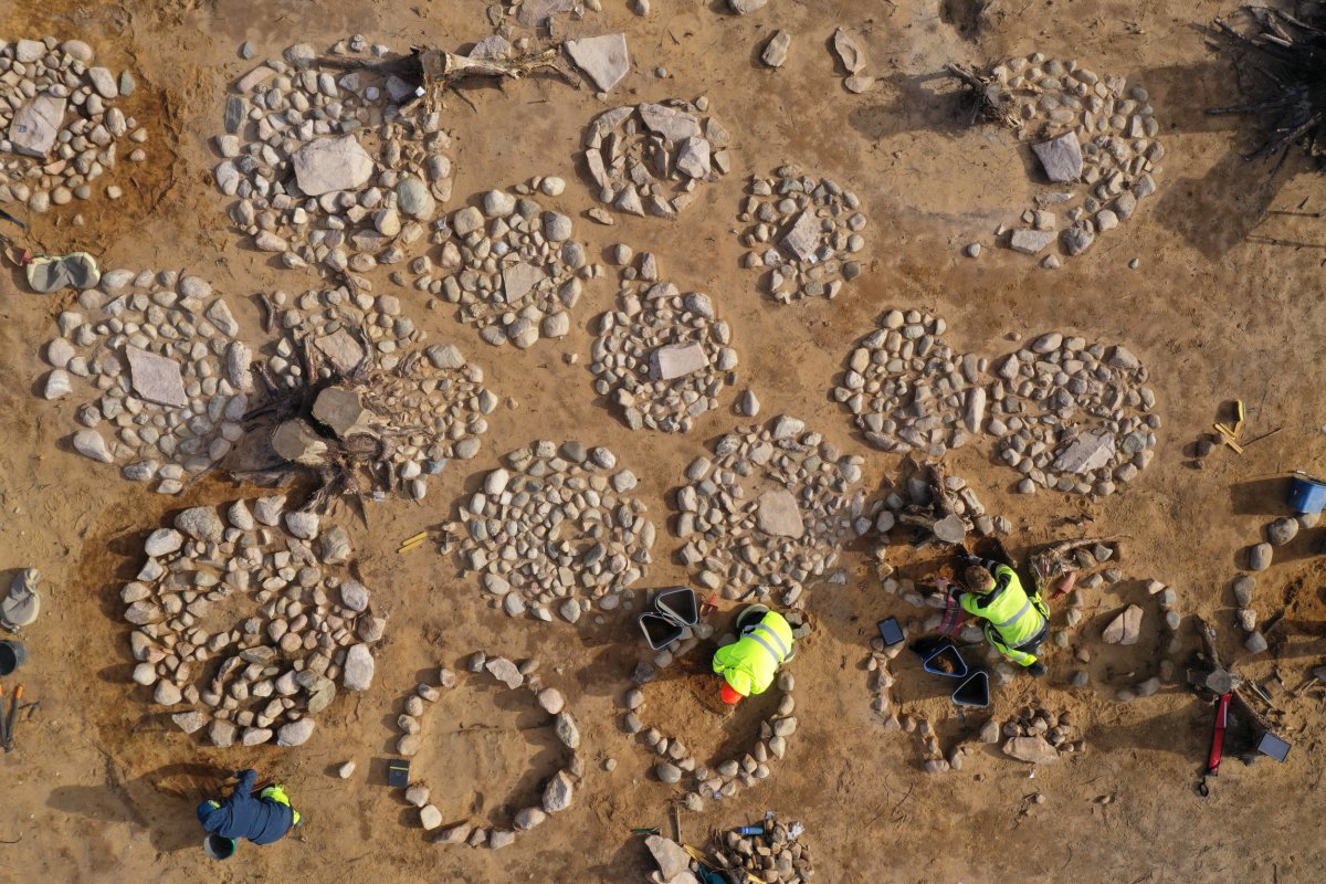 An ancient burial ground in Norway