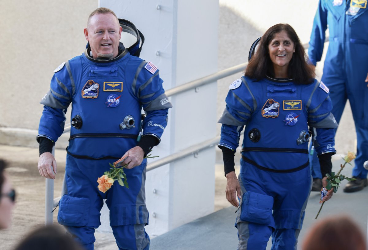 Butch Wilmore and Suni Williams