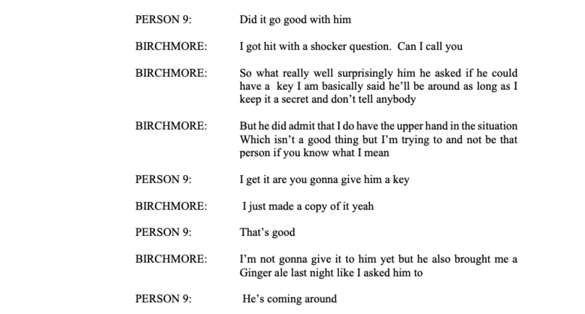 Sandra Birchmore Texts