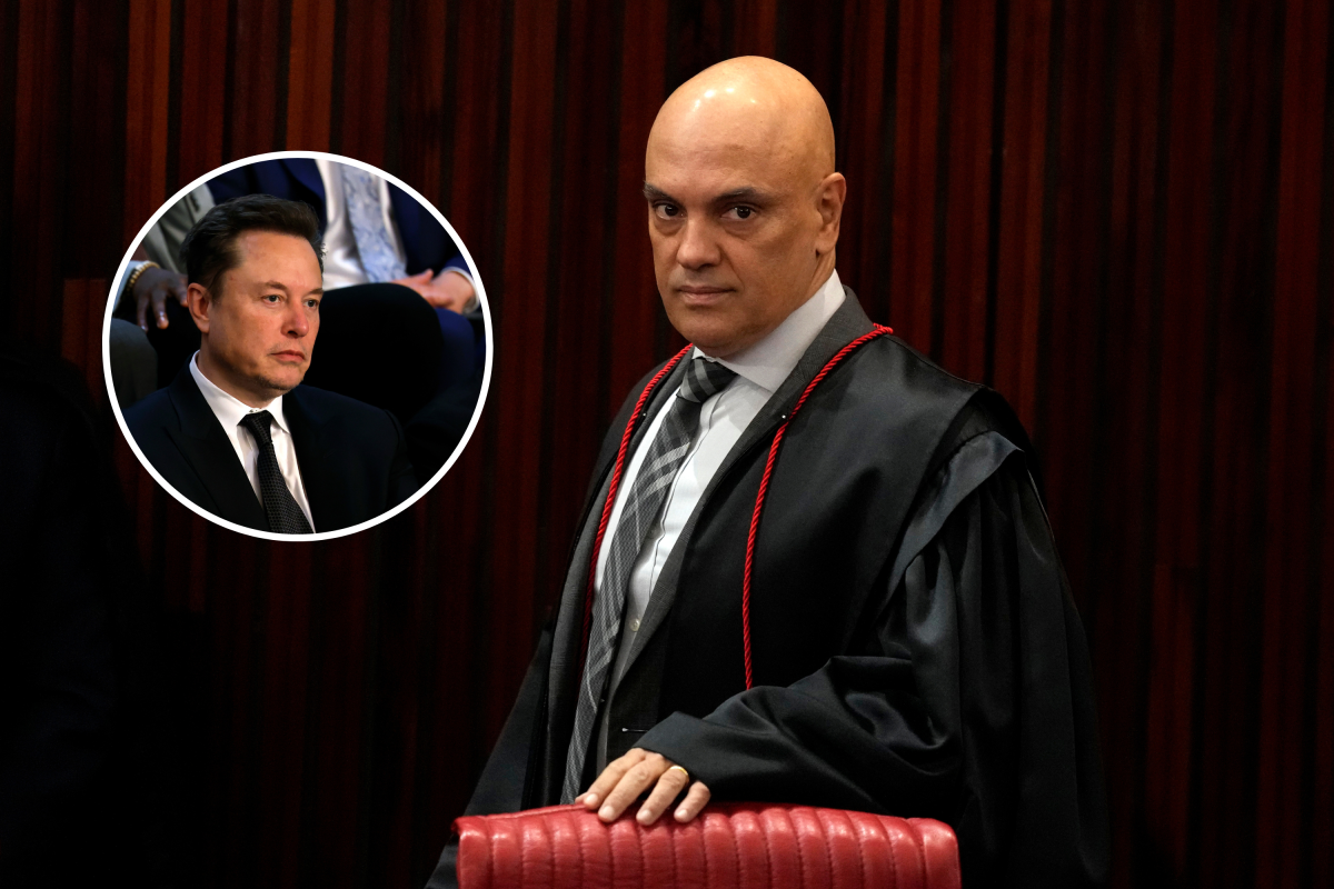 Alexandre de Moraes and Elon Musk