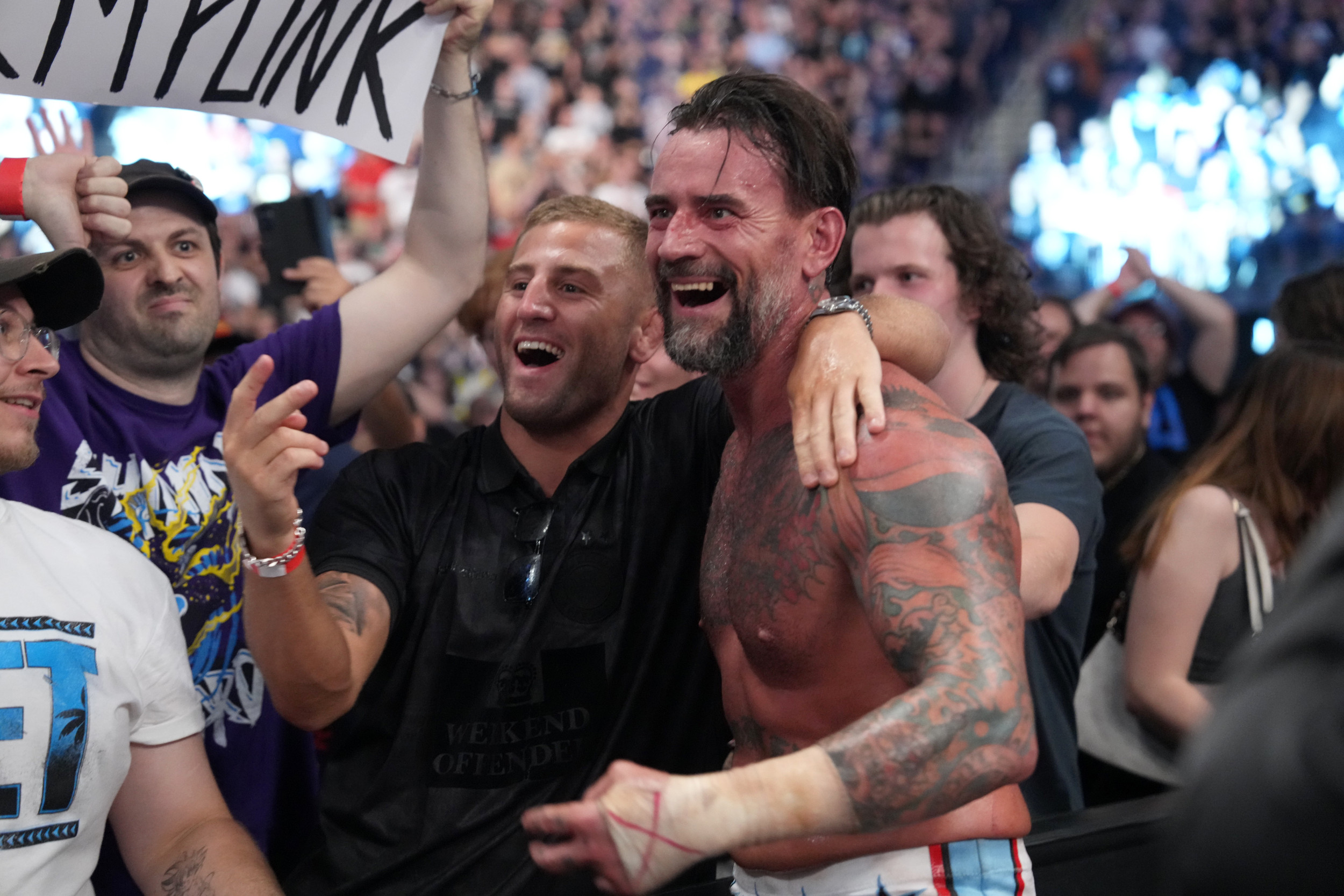 CM Punk Triumphs in His First WWE Match in Over Ten Years